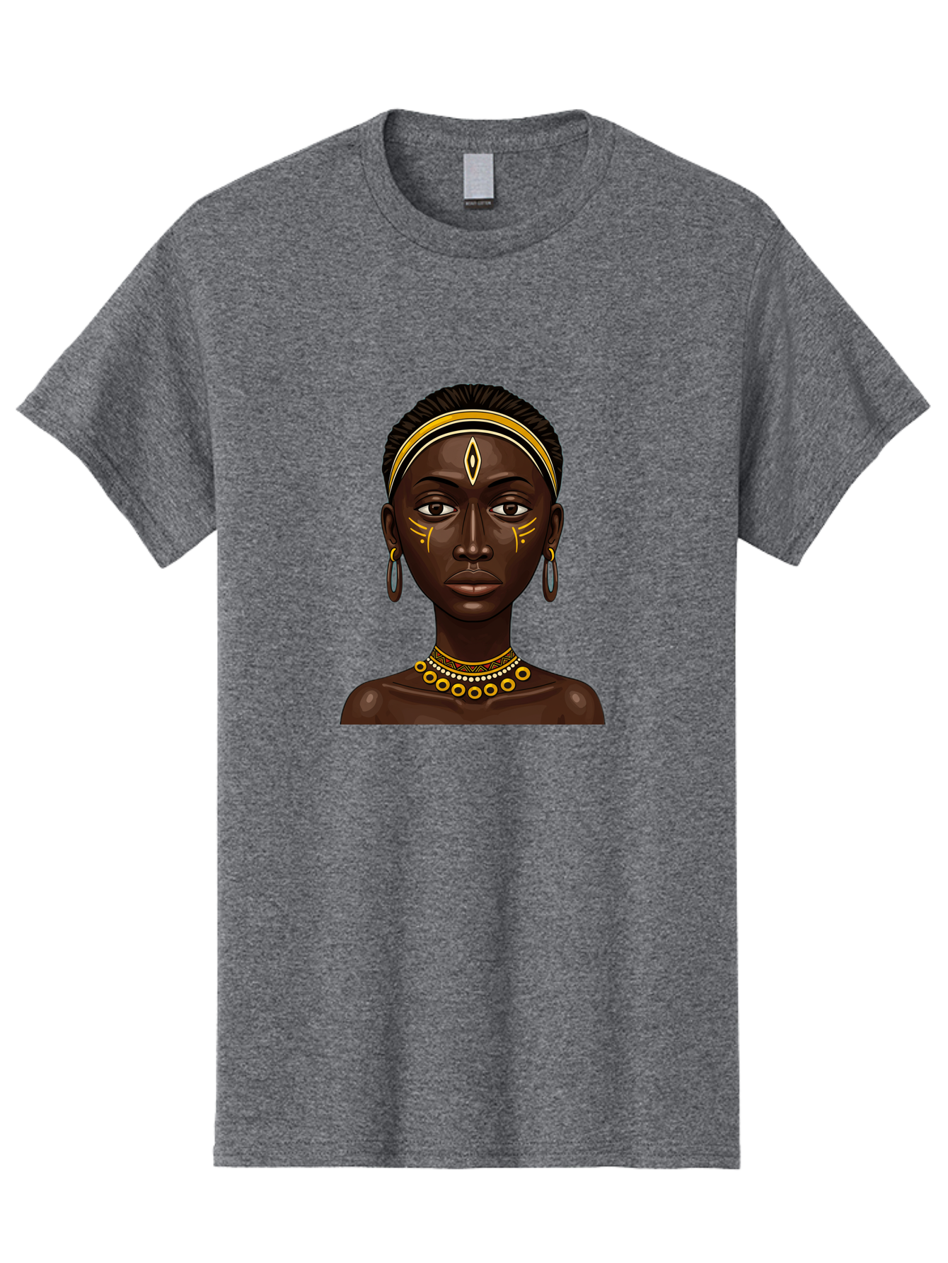 African-Queen-1 Men'S Graphic Tee, 100% Cotton, Comfortable Casual Summer Wear, Machine Washable, Vintage Camera, Old Camera, Antique Camera, Black Camera, Classic Photography, Photography Equipment, Nostalgic Device, Film Camera, Camera Art Bal662 4