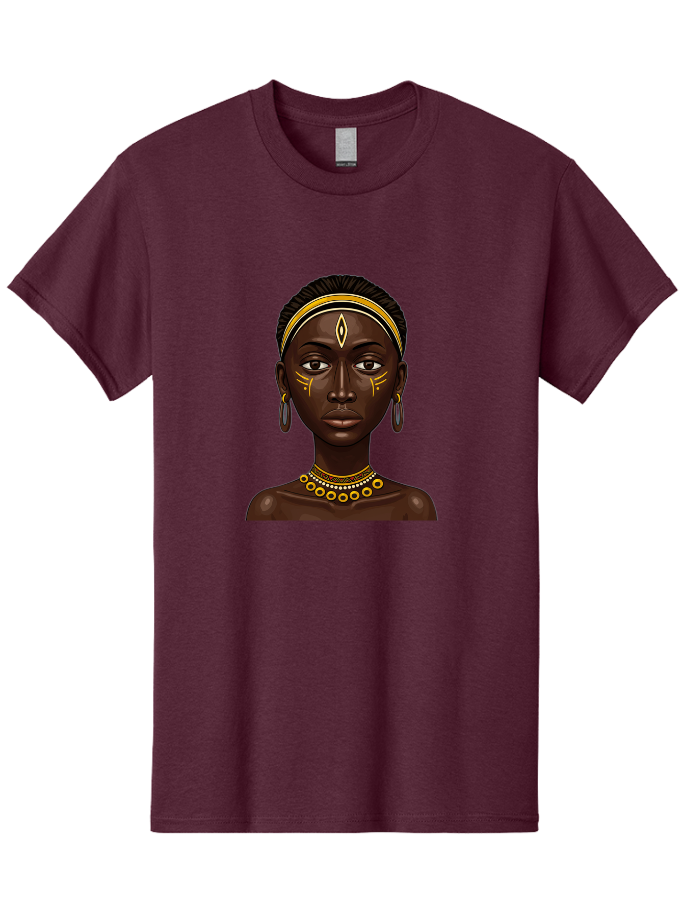 African-Queen-1 Men'S Graphic Tee, 100% Cotton, Comfortable Casual Summer Wear, Machine Washable, Vintage Camera, Old Camera, Antique Camera, Black Camera, Classic Photography, Photography Equipment, Nostalgic Device, Film Camera, Camera Art Bal662 7
