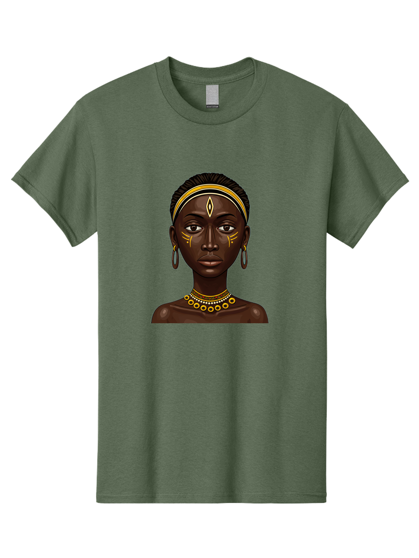 African-Queen-1 Men'S Graphic Tee, 100% Cotton, Comfortable Casual Summer Wear, Machine Washable, Vintage Camera, Old Camera, Antique Camera, Black Camera, Classic Photography, Photography Equipment, Nostalgic Device, Film Camera, Camera Art Bal662