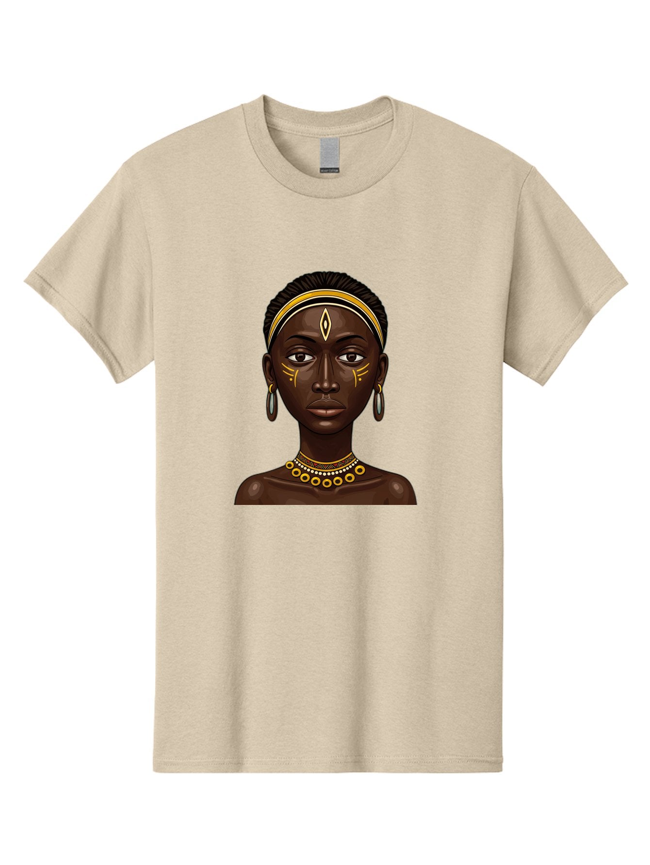 African-Queen-1 Men'S Graphic Tee, 100% Cotton, Comfortable Casual Summer Wear, Machine Washable, Vintage Camera, Old Camera, Antique Camera, Black Camera, Classic Photography, Photography Equipment, Nostalgic Device, Film Camera, Camera Art Bal662 5