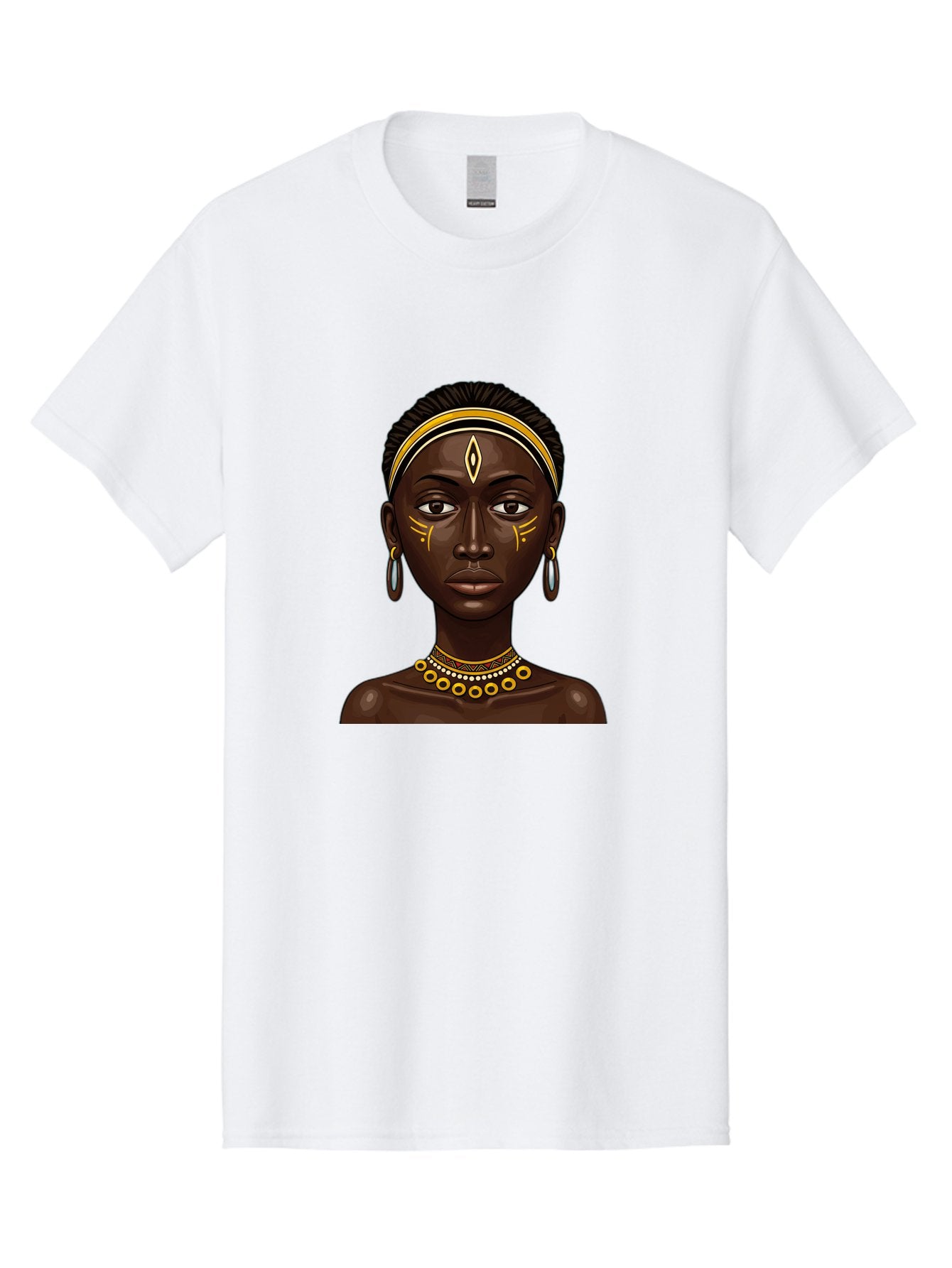 African-Queen-1 Men'S Graphic Tee, 100% Cotton, Comfortable Casual Summer Wear, Machine Washable, Vintage Camera, Old Camera, Antique Camera, Black Camera, Classic Photography, Photography Equipment, Nostalgic Device, Film Camera, Camera Art Bal662 3