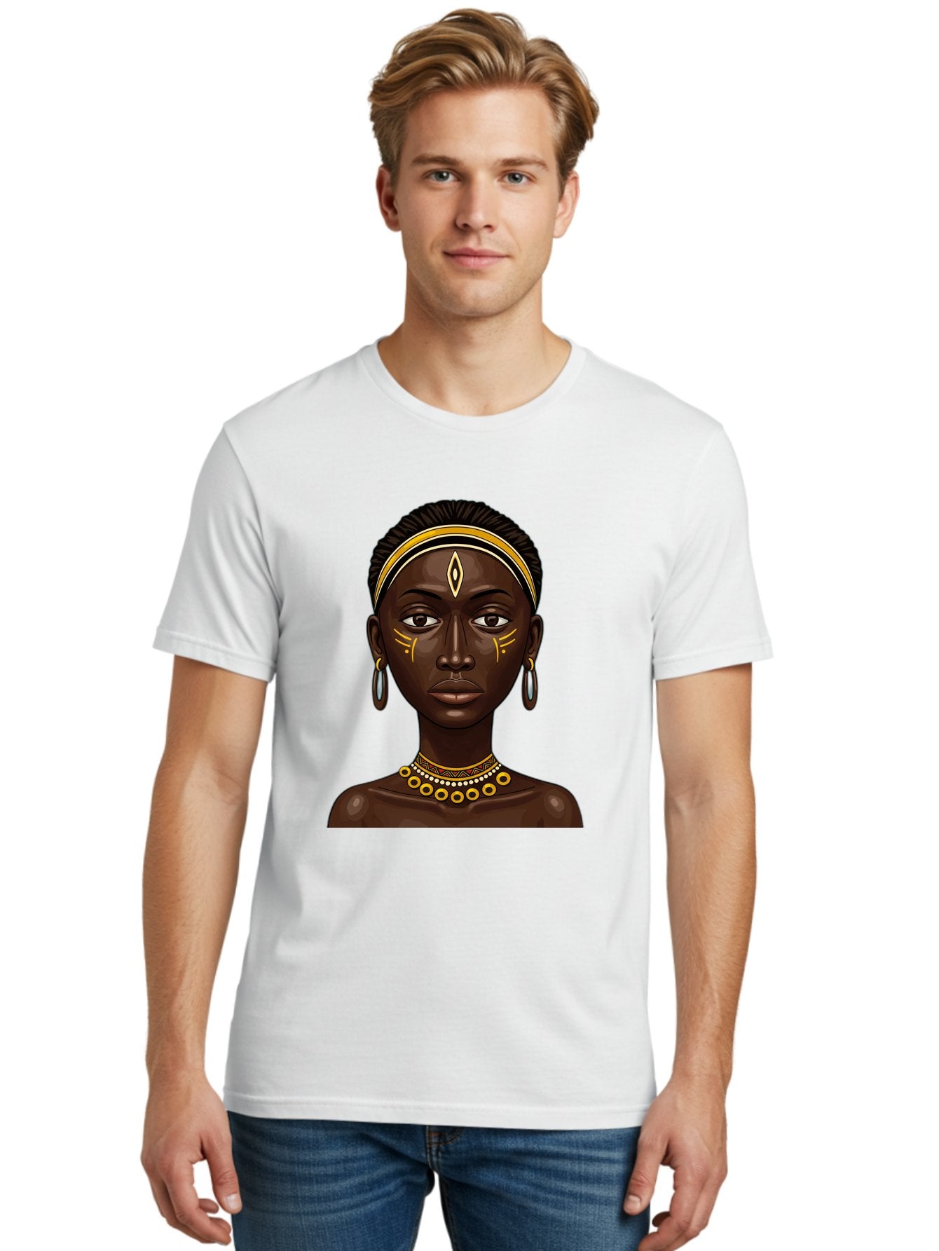 African-Queen-1 Men'S Graphic Tee, 100% Cotton, Comfortable Casual Summer Wear, Machine Washable, Vintage Camera, Old Camera, Antique Camera, Black Camera, Classic Photography, Photography Equipment, Nostalgic Device, Film Camera, Camera Art Bal662 22
