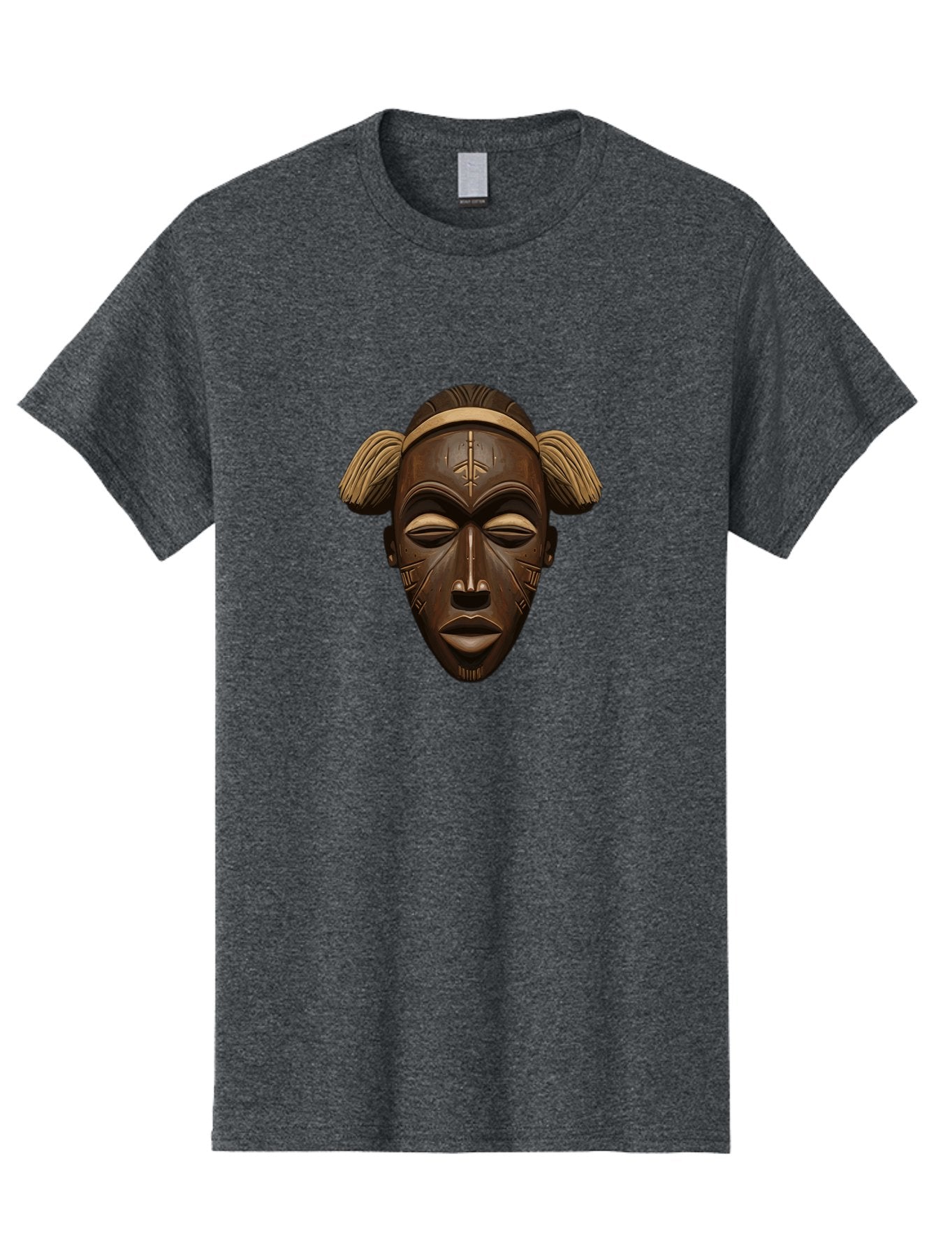 African-Tribal-Mask Men'S Graphic Tee, 100% Cotton, Comfortable Casual Summer Wear, Machine Washable, Vintage Camera, Old Camera, Antique Camera, Black Camera, Classic Photography, Photography Equipment, Nostalgic Device, Film Camera, Bal664 6