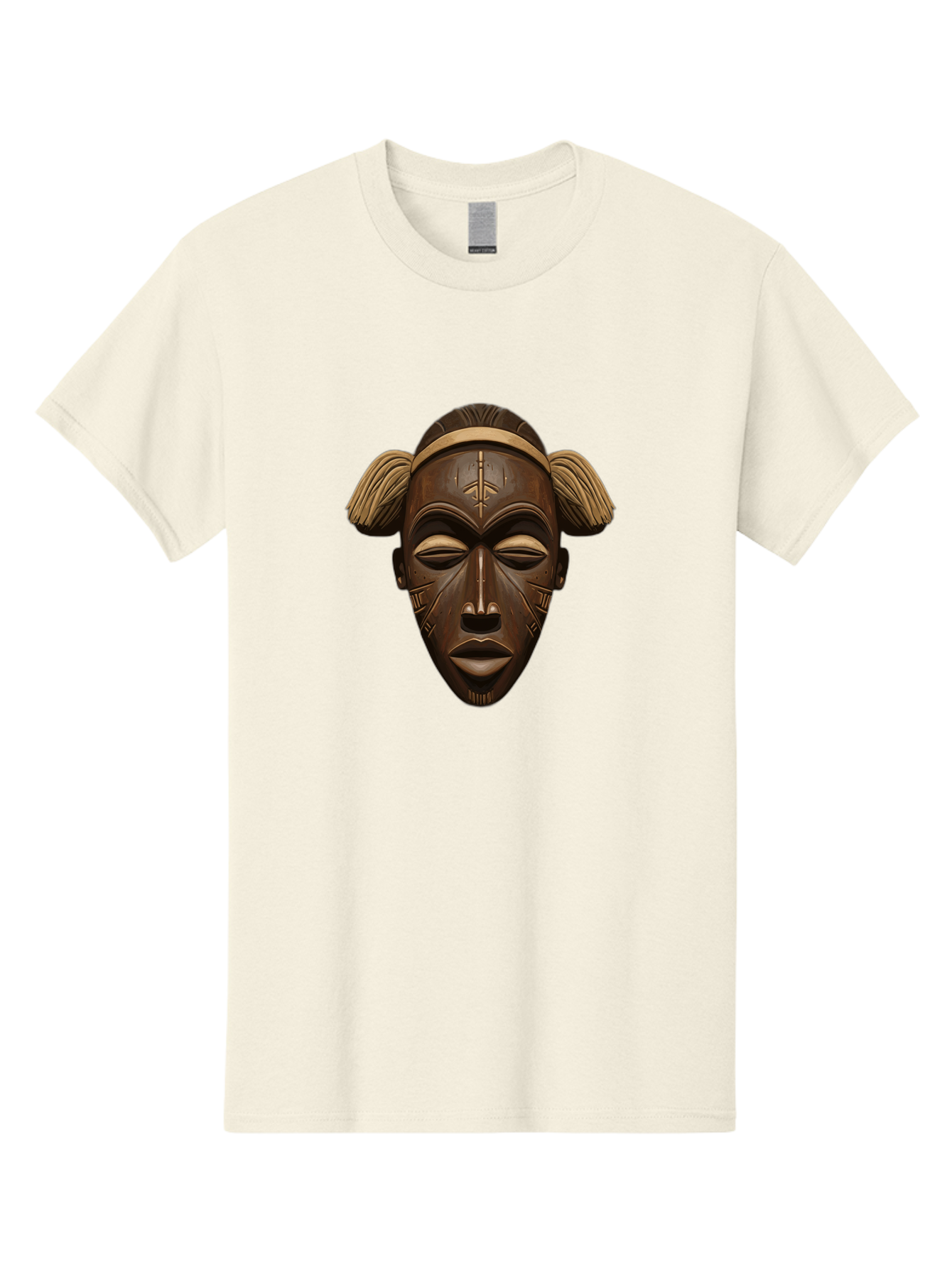 African-Tribal-Mask Men'S Graphic Tee, 100% Cotton, Comfortable Casual Summer Wear, Machine Washable, Vintage Camera, Old Camera, Antique Camera, Black Camera, Classic Photography, Photography Equipment, Nostalgic Device, Film Camera, Bal664 4