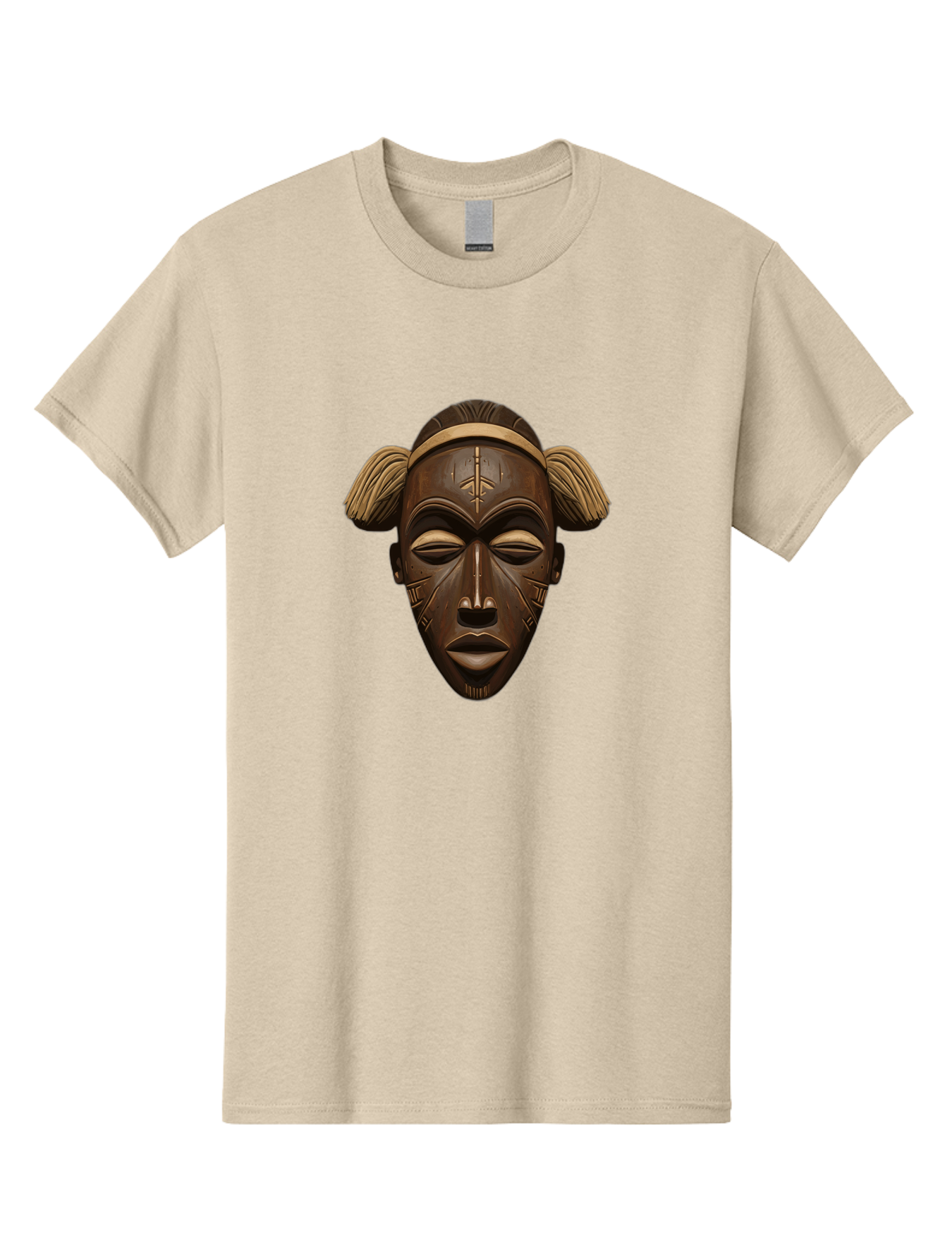 African-Tribal-Mask Men'S Graphic Tee, 100% Cotton, Comfortable Casual Summer Wear, Machine Washable, Vintage Camera, Old Camera, Antique Camera, Black Camera, Classic Photography, Photography Equipment, Nostalgic Device, Film Camera, Bal664 12