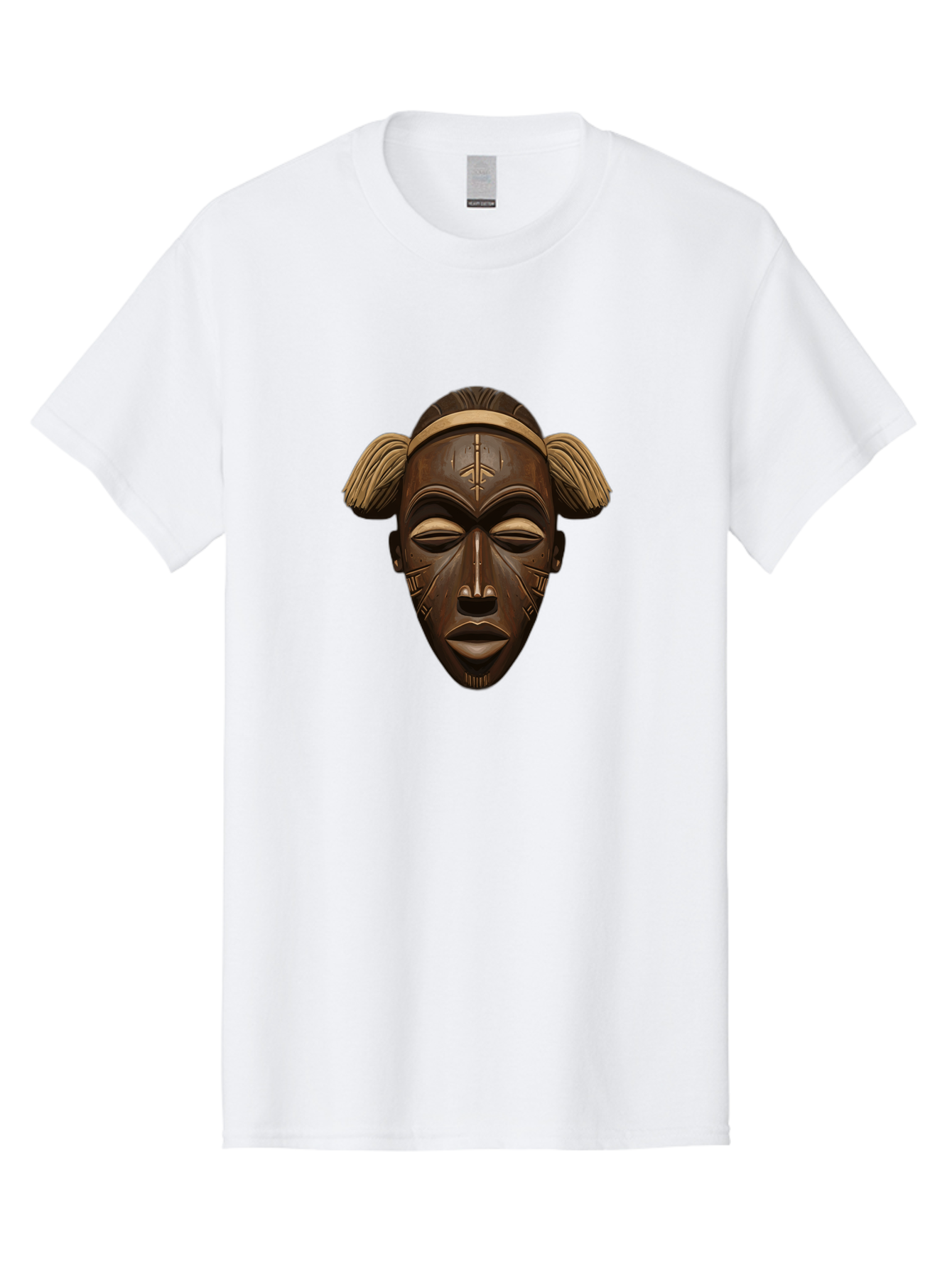 African-Tribal-Mask Men'S Graphic Tee, 100% Cotton, Comfortable Casual Summer Wear, Machine Washable, Vintage Camera, Old Camera, Antique Camera, Black Camera, Classic Photography, Photography Equipment, Nostalgic Device, Film Camera, Bal664 10
