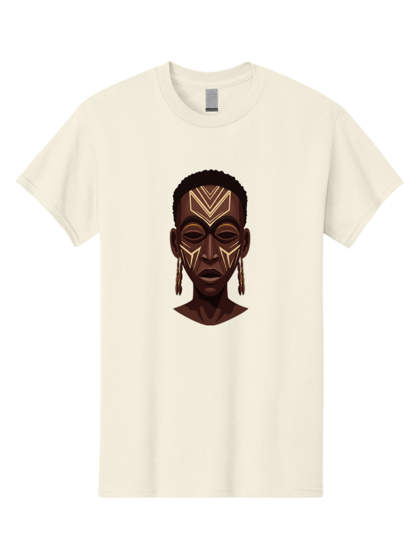 African-Tribal-Portrait Men'S Graphic Tee, 100% Cotton, Comfortable Casual Summer Wear, Machine Washable, Vintage Camera, Old Camera, Antique Camera, Black Camera, Classic Photography, Photography Equipment, Nostalgic Device, Film Camera, Bal665 9