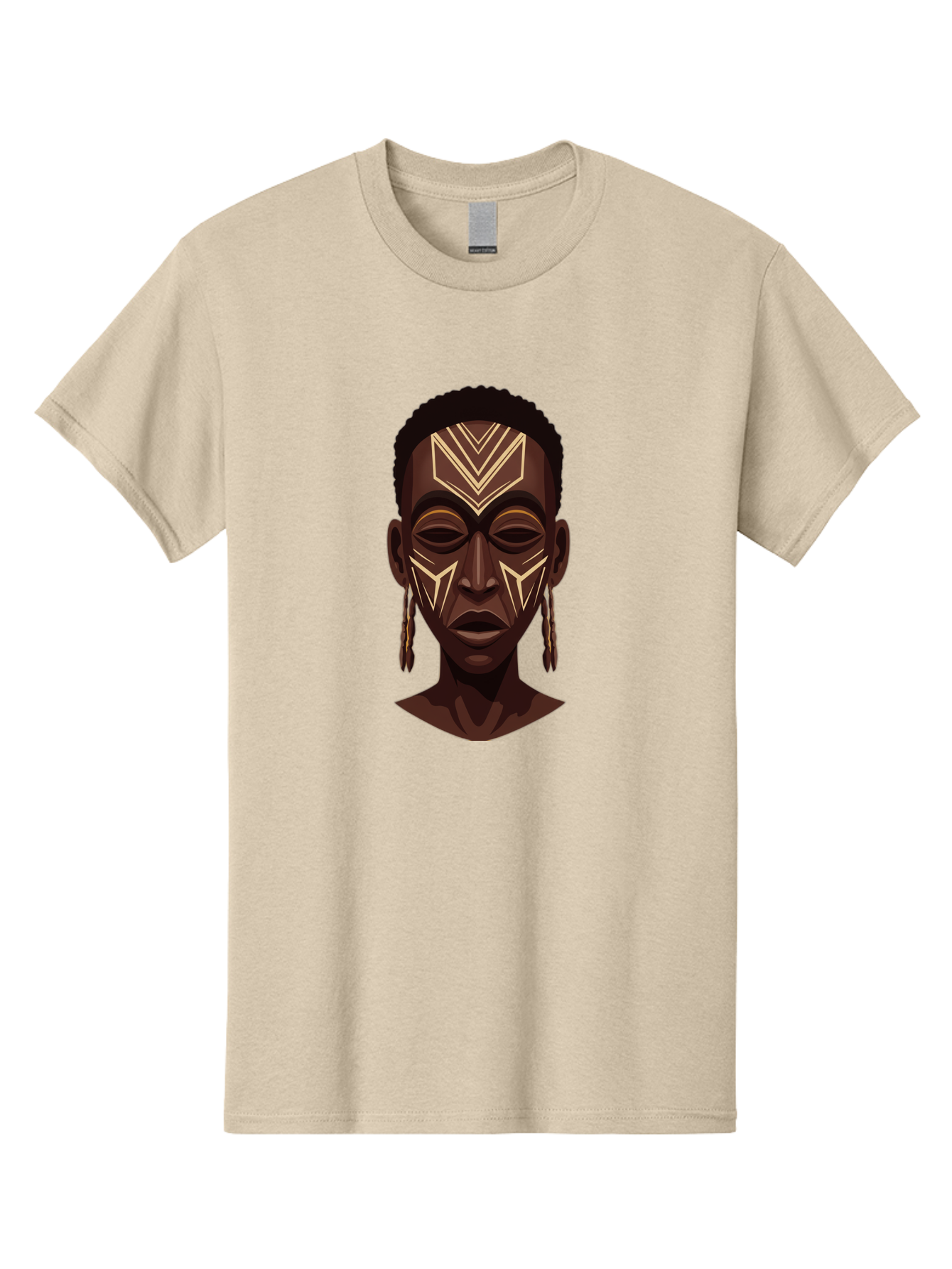 African-Tribal-Portrait Men'S Graphic Tee, 100% Cotton, Comfortable Casual Summer Wear, Machine Washable, Vintage Camera, Old Camera, Antique Camera, Black Camera, Classic Photography, Photography Equipment, Nostalgic Device, Film Camera, Bal665 7