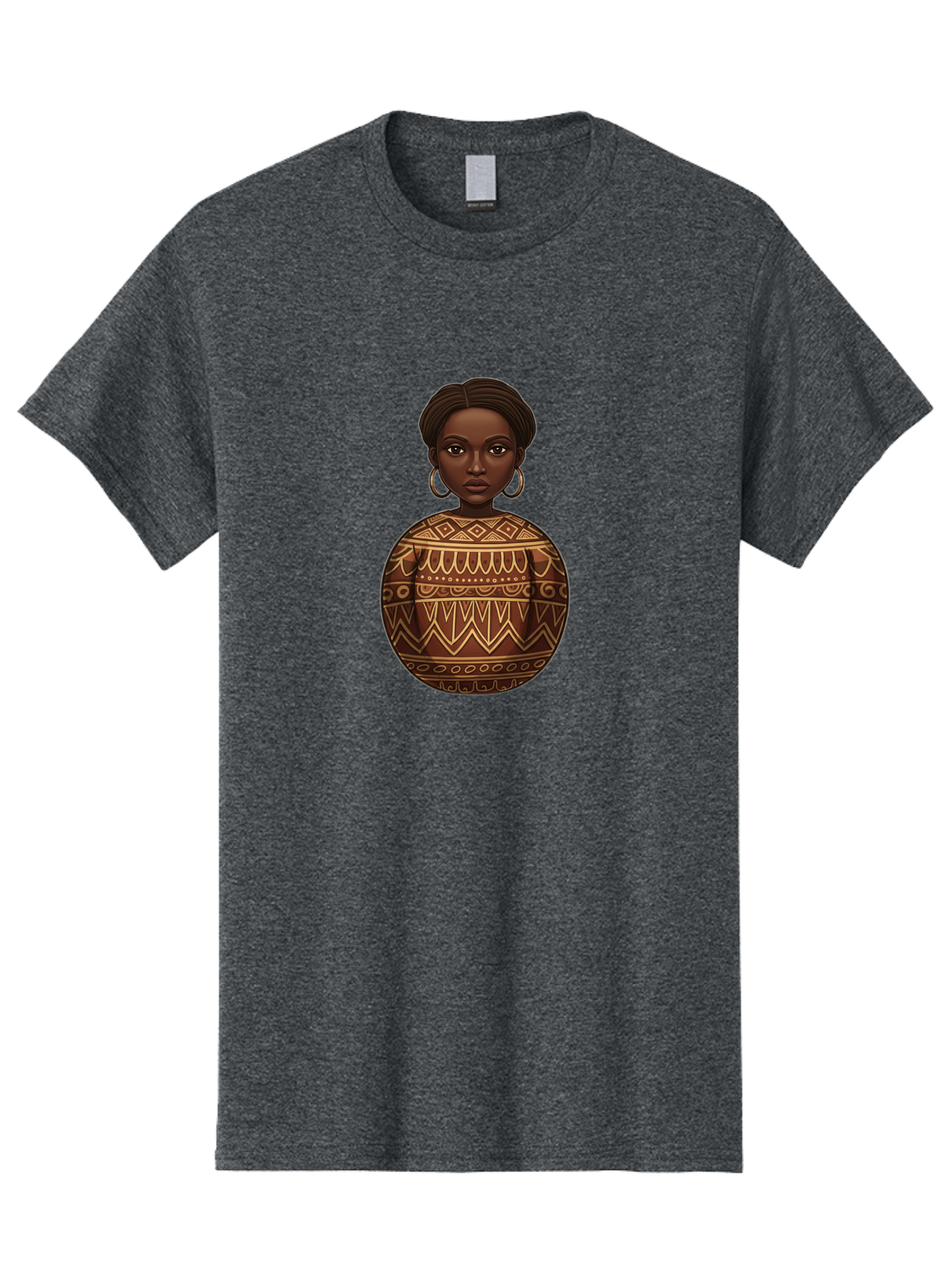 African-Woman-1 Men'S Graphic Tee, 100% Cotton, Comfortable Casual Summer Wear, Machine Washable, Vintage Camera, Old Camera, Antique Camera, Black Camera, Classic Photography, Photography Equipment, Nostalgic Device, Film Camera, Camera Art Bal666 15