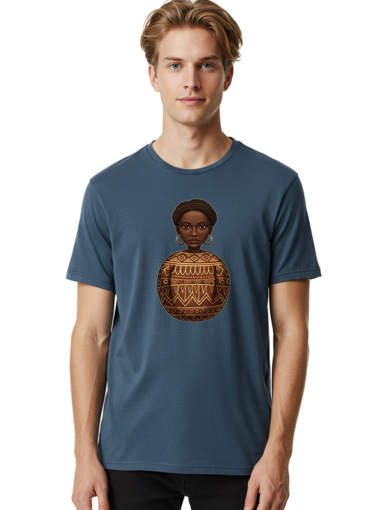 African-Woman-1 Men'S Graphic Tee, 100% Cotton, Comfortable Casual Summer Wear, Machine Washable, Vintage Camera, Old Camera, Antique Camera, Black Camera, Classic Photography, Photography Equipment, Nostalgic Device, Film Camera, Camera Art Bal666 22