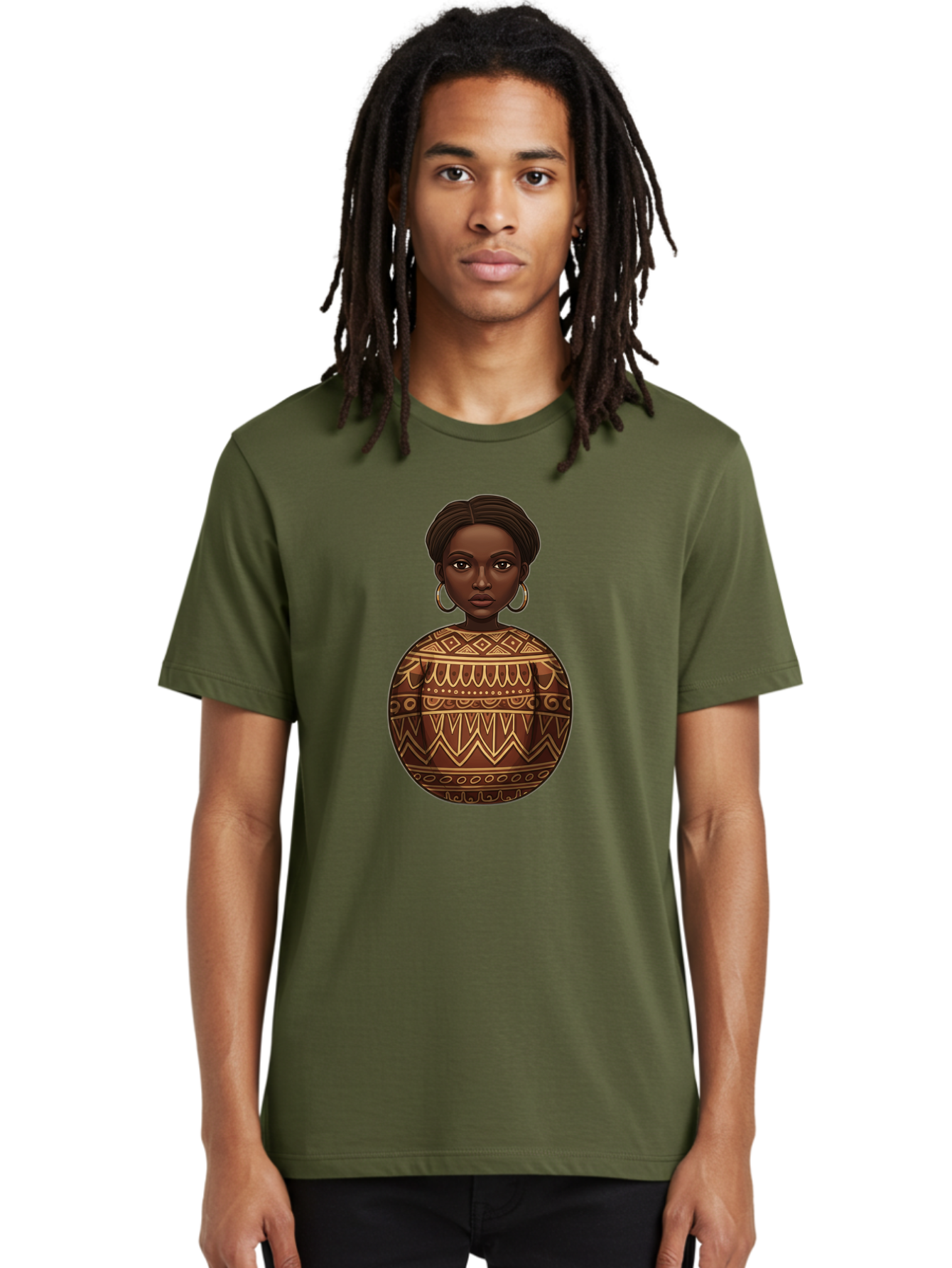 African-Woman-1 Men'S Graphic Tee, 100% Cotton, Comfortable Casual Summer Wear, Machine Washable, Vintage Camera, Old Camera, Antique Camera, Black Camera, Classic Photography, Photography Equipment, Nostalgic Device, Film Camera, Camera Art Bal666 19