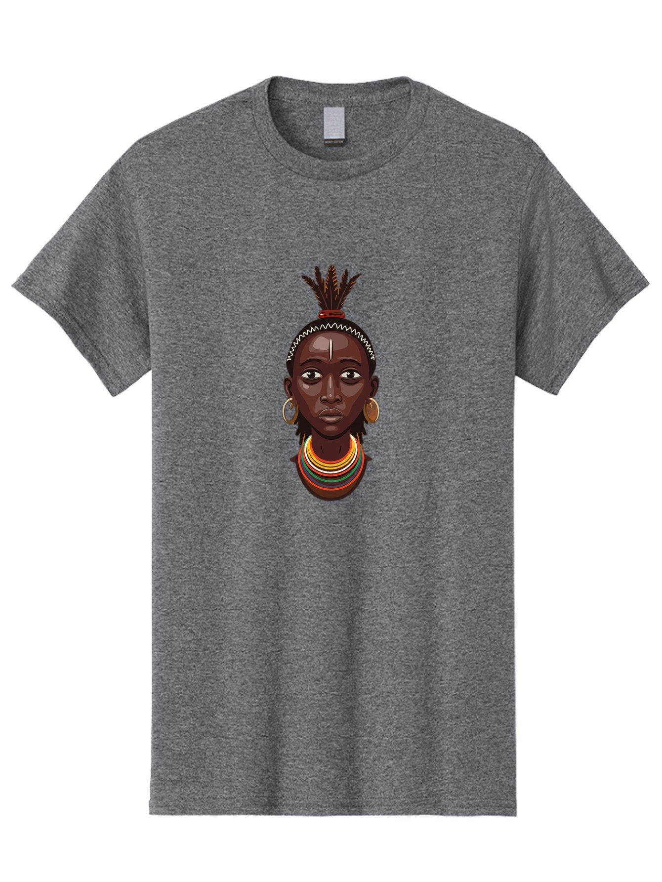 African-Woman-Portrait Men'S Graphic Tee, 100% Cotton, Comfortable Casual Summer Wear, Machine Washable, Vintage Camera, Old Camera, Antique Camera, Black Camera, Classic Photography, Photography Equipment, Nostalgic Device, Film Camera, Bal667 12