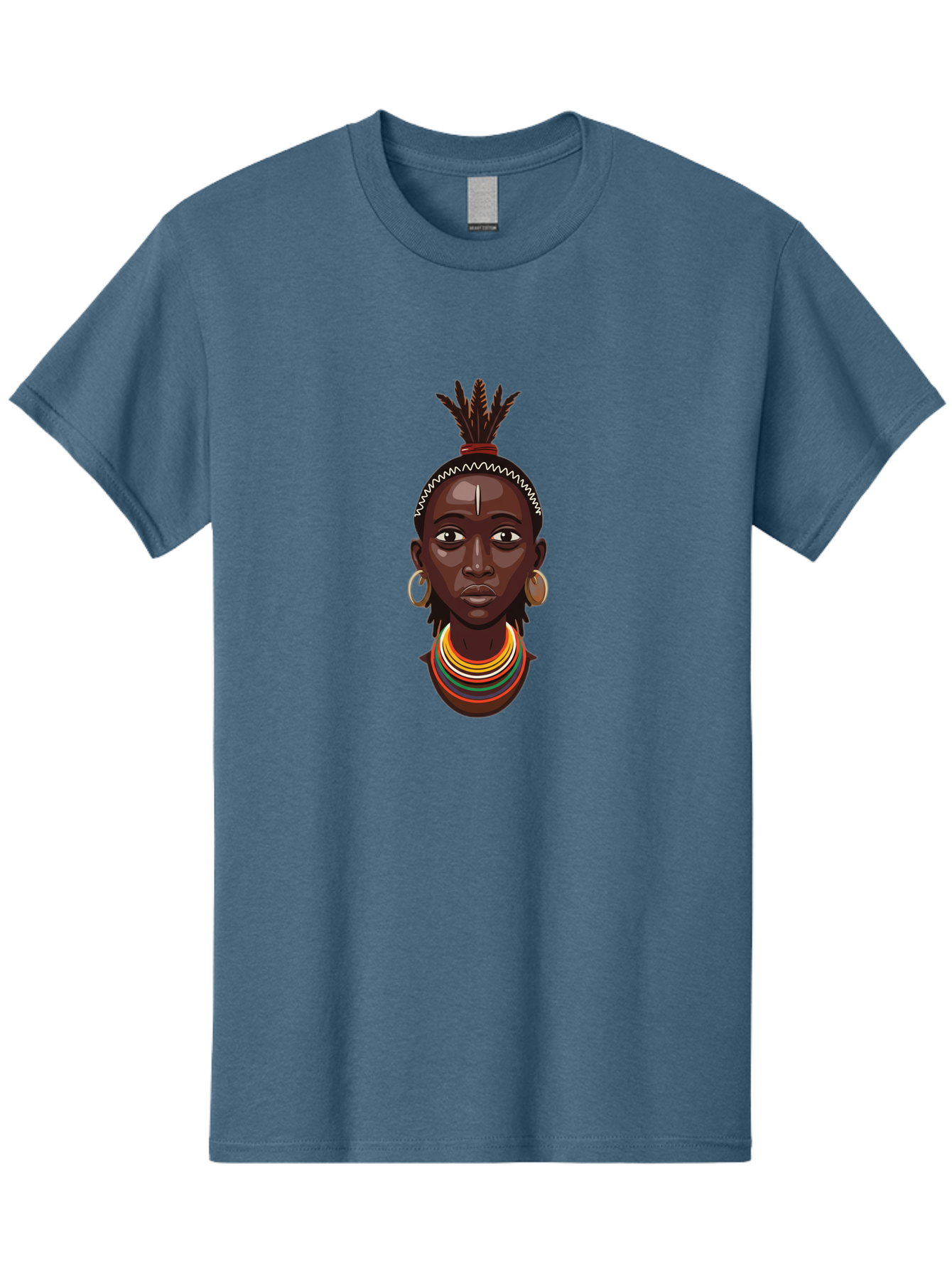 African-Woman-Portrait Men'S Graphic Tee, 100% Cotton, Comfortable Casual Summer Wear, Machine Washable, Vintage Camera, Old Camera, Antique Camera, Black Camera, Classic Photography, Photography Equipment, Nostalgic Device, Film Camera, Bal667 9