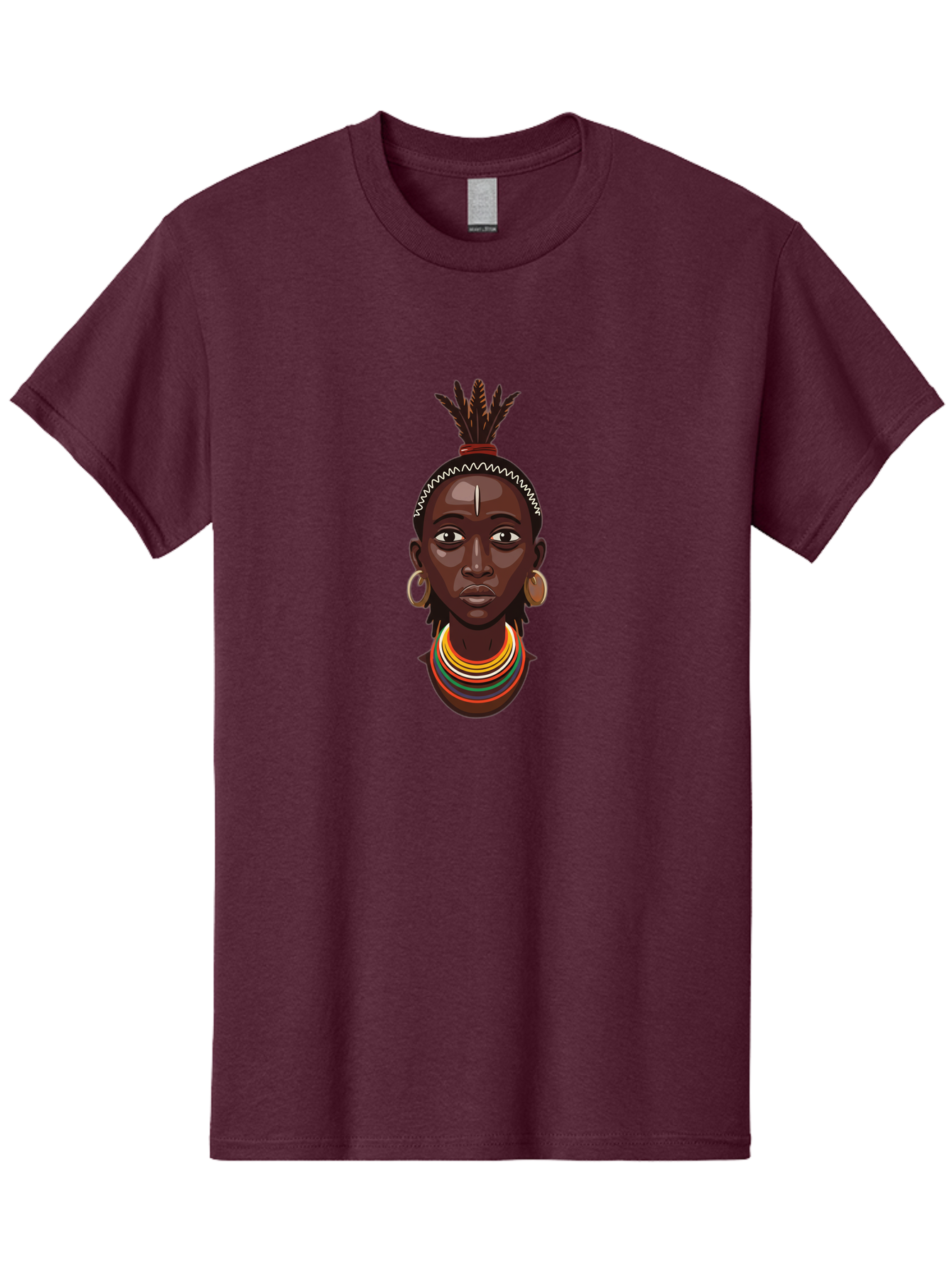 African-Woman-Portrait Men'S Graphic Tee, 100% Cotton, Comfortable Casual Summer Wear, Machine Washable, Vintage Camera, Old Camera, Antique Camera, Black Camera, Classic Photography, Photography Equipment, Nostalgic Device, Film Camera, Bal667 7