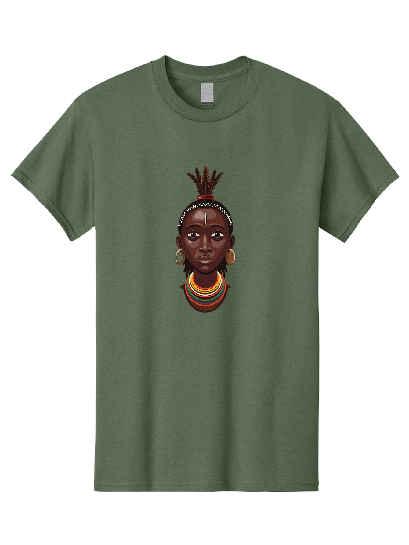 African-Woman-Portrait Men'S Graphic Tee, 100% Cotton, Comfortable Casual Summer Wear, Machine Washable, Vintage Camera, Old Camera, Antique Camera, Black Camera, Classic Photography, Photography Equipment, Nostalgic Device, Film Camera, Bal667 14