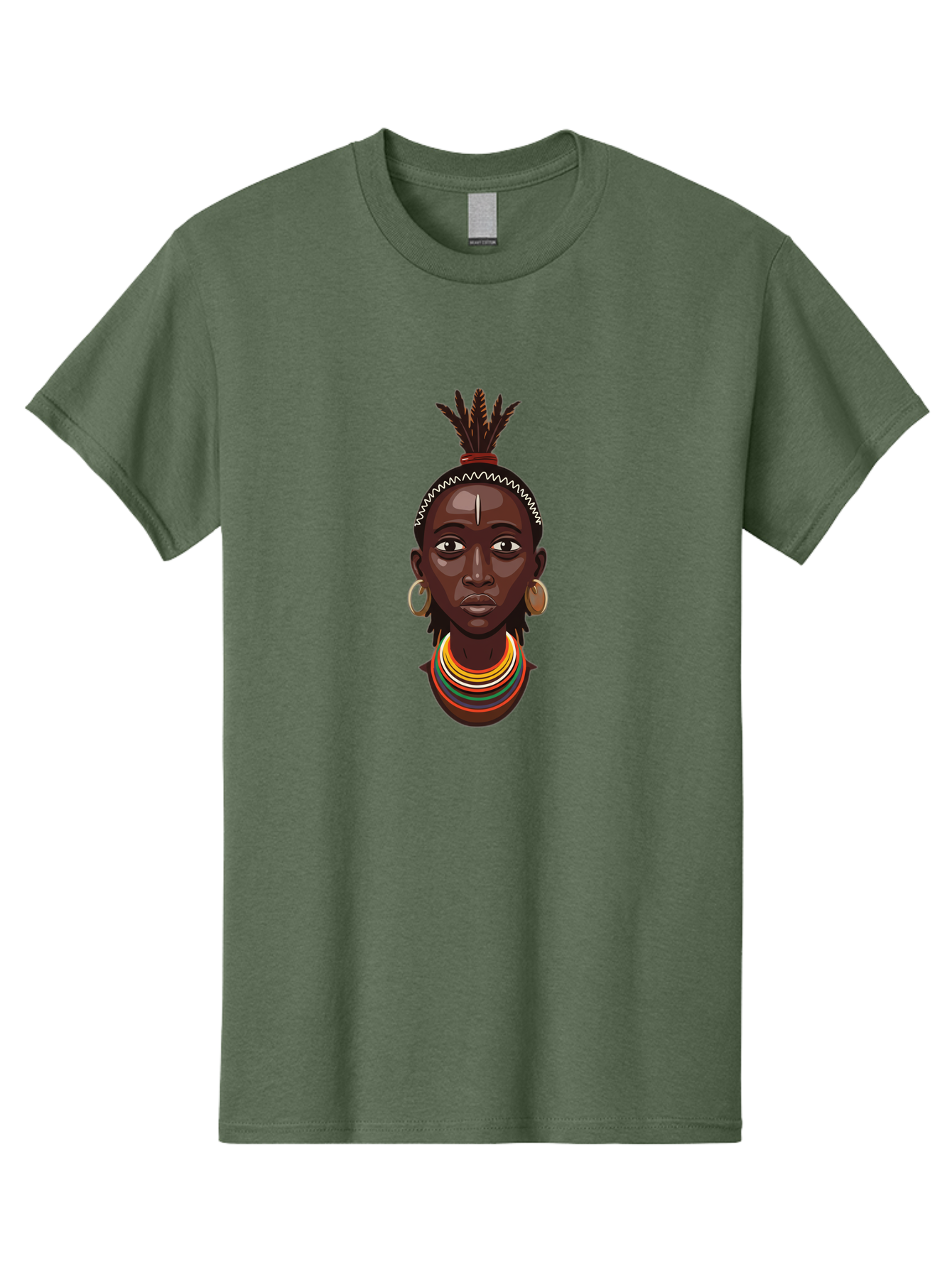 African-Woman-Portrait Men'S Graphic Tee, 100% Cotton, Comfortable Casual Summer Wear, Machine Washable, Vintage Camera, Old Camera, Antique Camera, Black Camera, Classic Photography, Photography Equipment, Nostalgic Device, Film Camera, Bal667