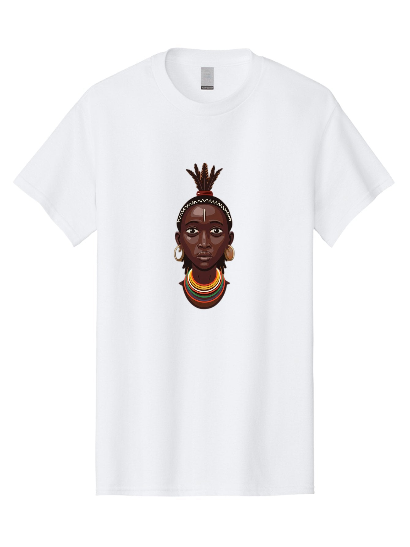 African-Woman-Portrait Men'S Graphic Tee, 100% Cotton, Comfortable Casual Summer Wear, Machine Washable, Vintage Camera, Old Camera, Antique Camera, Black Camera, Classic Photography, Photography Equipment, Nostalgic Device, Film Camera, Bal667 8