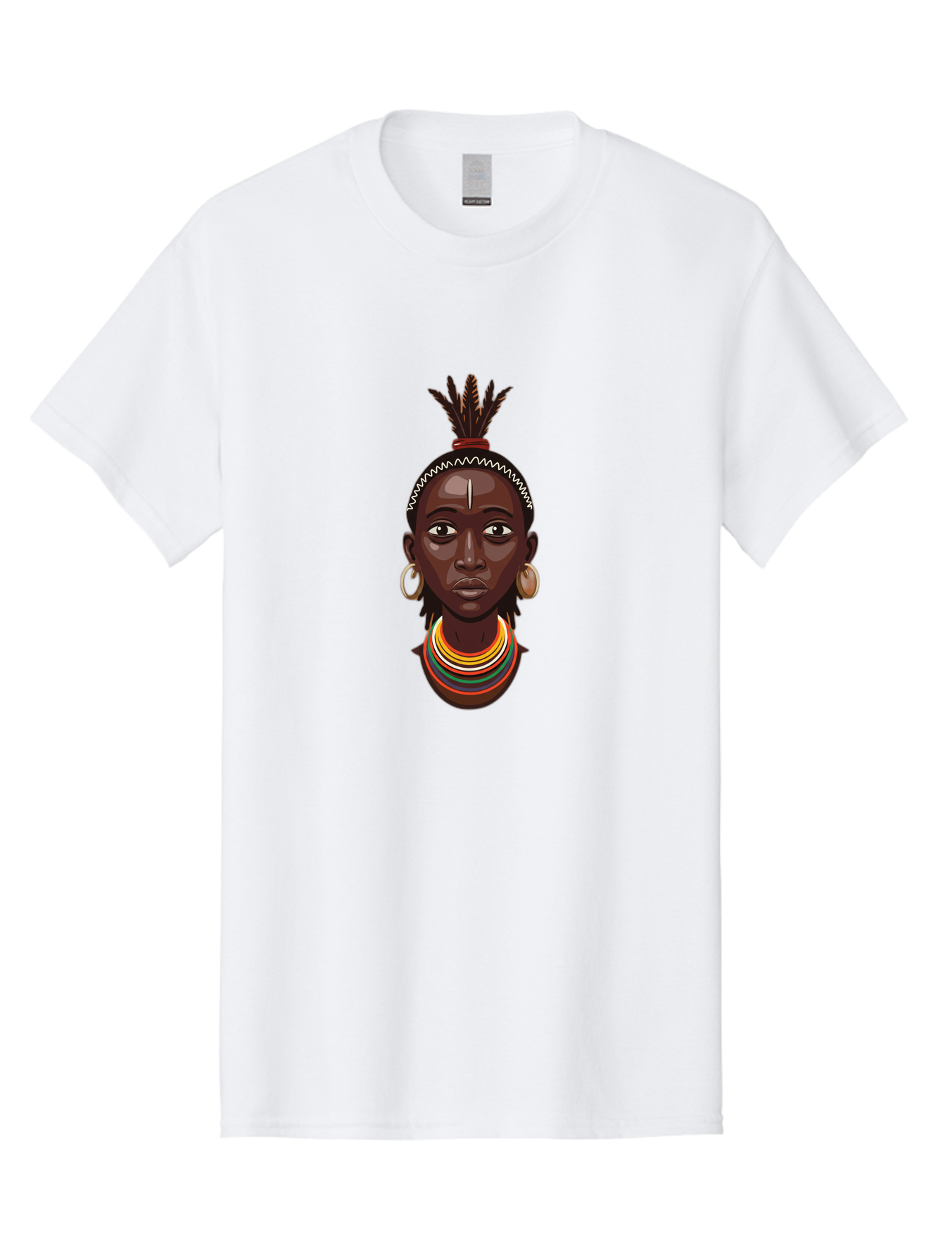 African-Woman-Portrait Men'S Graphic Tee, 100% Cotton, Comfortable Casual Summer Wear, Machine Washable, Vintage Camera, Old Camera, Antique Camera, Black Camera, Classic Photography, Photography Equipment, Nostalgic Device, Film Camera, Bal667 6