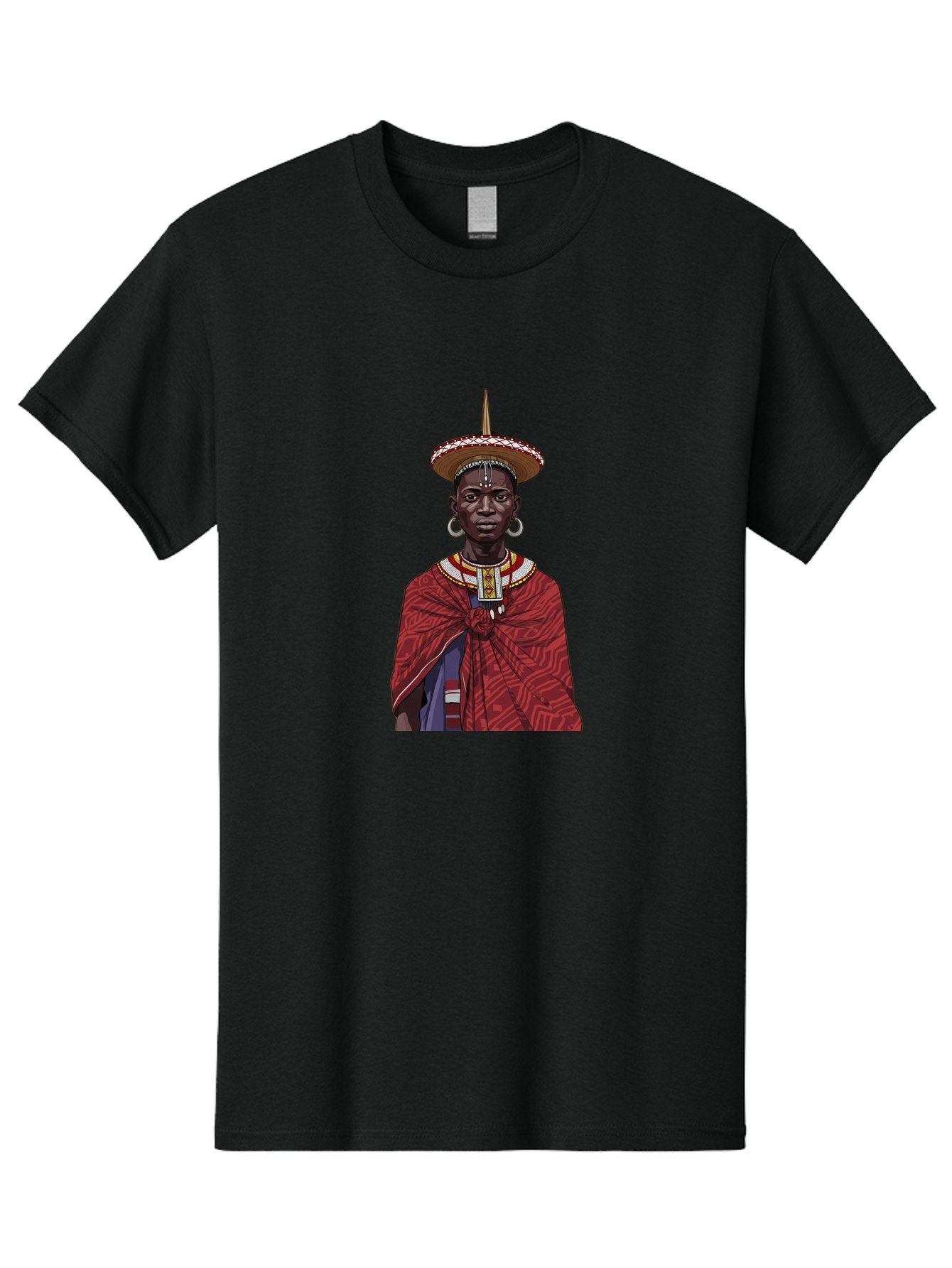 African-Woman Men'S Graphic Tee, 100% Cotton, Comfortable Casual Summer Wear, Machine Washable, Vintage Camera, Old Camera, Antique Camera, Black Camera, Classic Photography, Photography Equipment, Nostalgic Device, Film Camera, Camera Art Bal668 14