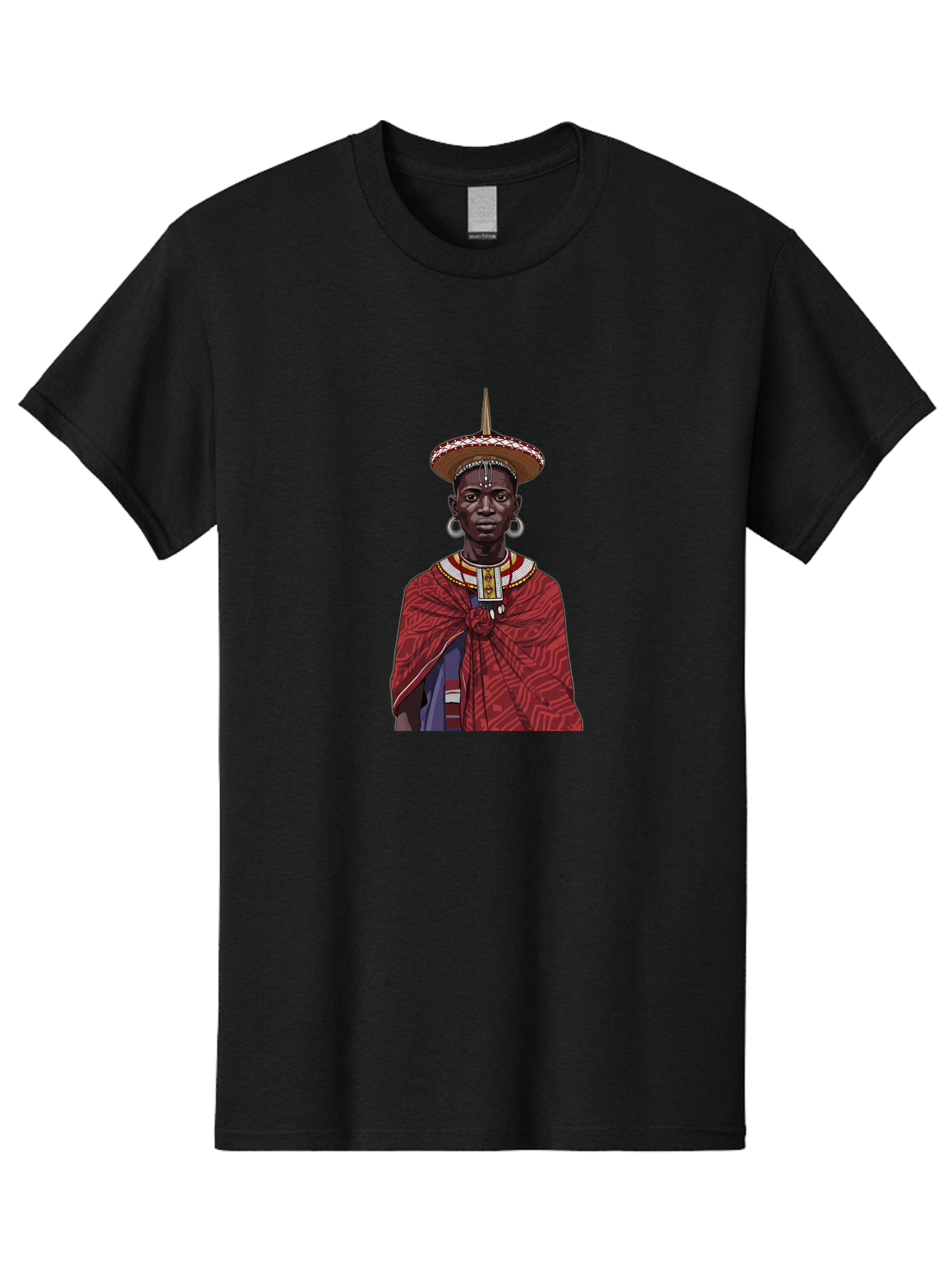 African-Woman Men'S Graphic Tee, 100% Cotton, Comfortable Casual Summer Wear, Machine Washable, Vintage Camera, Old Camera, Antique Camera, Black Camera, Classic Photography, Photography Equipment, Nostalgic Device, Film Camera, Camera Art Bal668