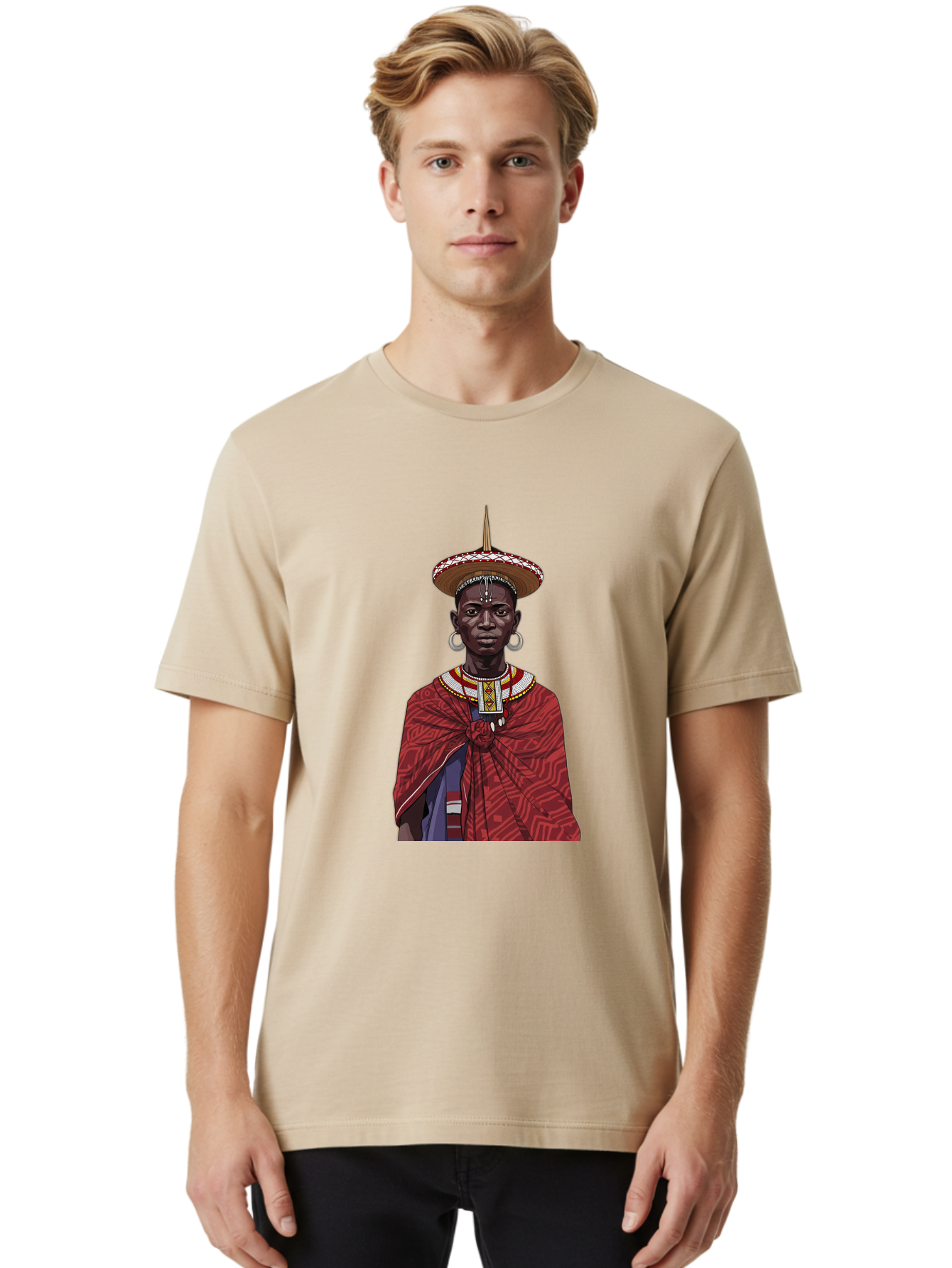African-Woman Men'S Graphic Tee, 100% Cotton, Comfortable Casual Summer Wear, Machine Washable, Vintage Camera, Old Camera, Antique Camera, Black Camera, Classic Photography, Photography Equipment, Nostalgic Device, Film Camera, Camera Art Bal668 26