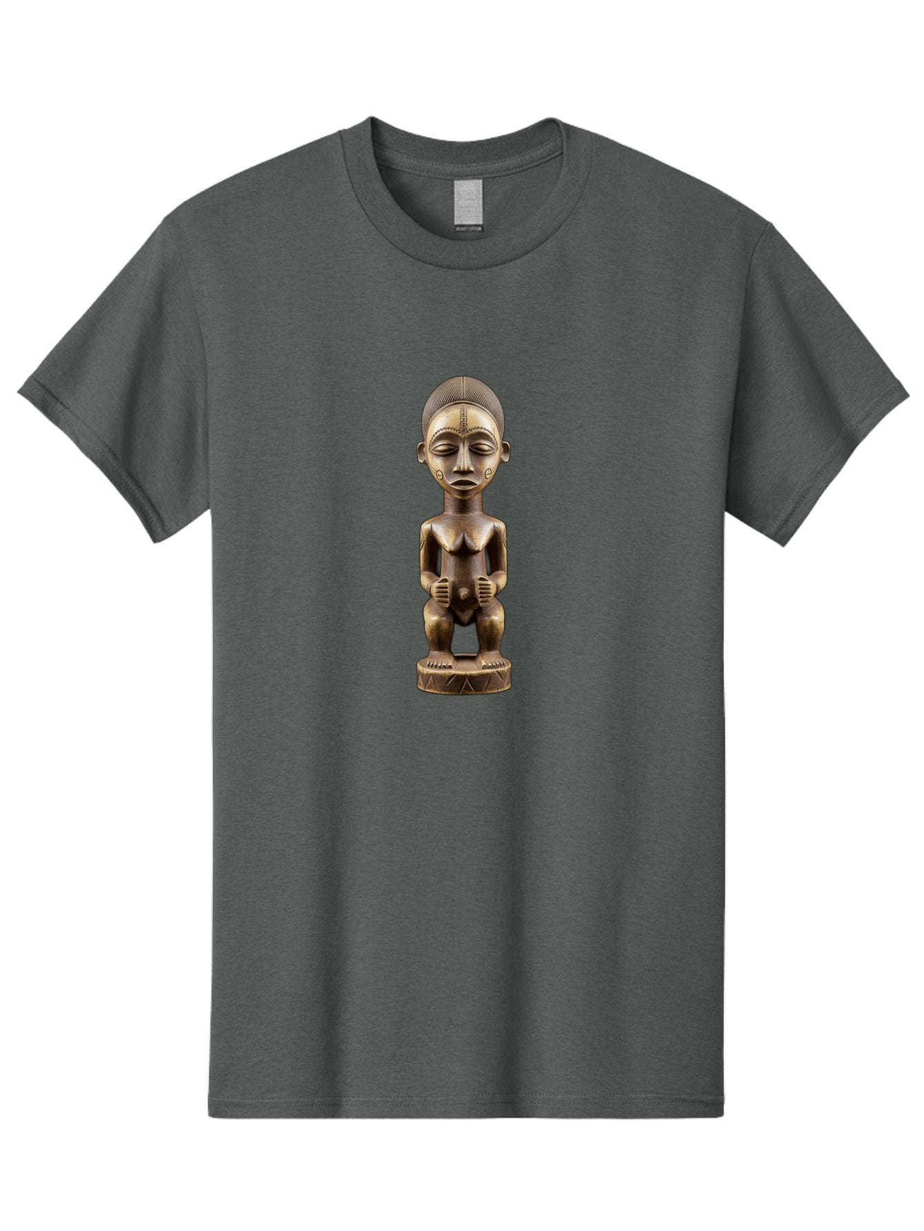 African-Wooden-Statue Men'S Graphic Tee, 100% Cotton, Comfortable Casual Summer Wear, Machine Washable, Vintage Camera, Old Camera, Antique Camera, Black Camera, Classic Photography, Photography Equipment, Nostalgic Device, Film Camera, Bal669