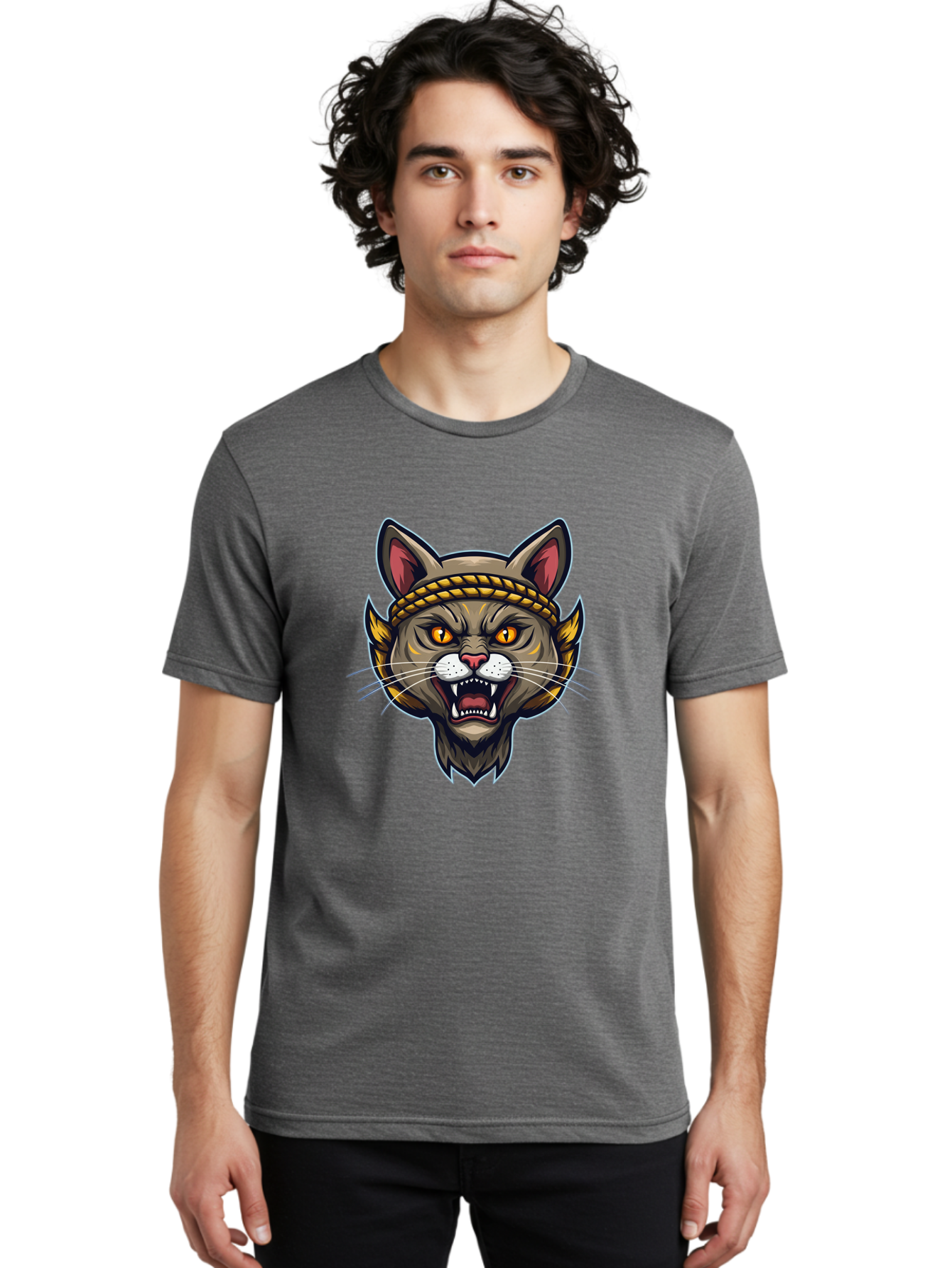 Aggressive-Cat-Head Men'S Graphic Tee, 100% Cotton, Comfortable Casual Summer Wear, Machine Washable, Vintage Camera, Old Camera, Antique Camera, Black Camera, Classic Photography, Photography Equipment, Nostalgic Device, Film Camera, Bal671 23