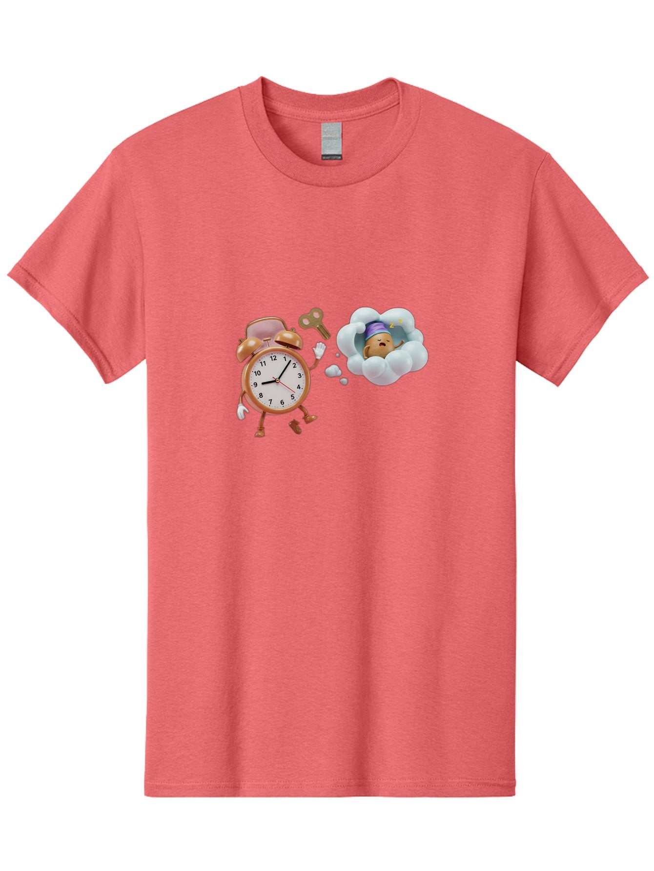 Alarm-Clock-And-Sleep-Cloud Men'S Graphic Tee, 100% Cotton, Comfortable Casual Summer Wear, Machine Washable, Vintage Camera, Old Camera, Antique Camera, Black Camera, Classic Photography, Photography Equipment, Nostalgic Device, Film Camera, Bal672