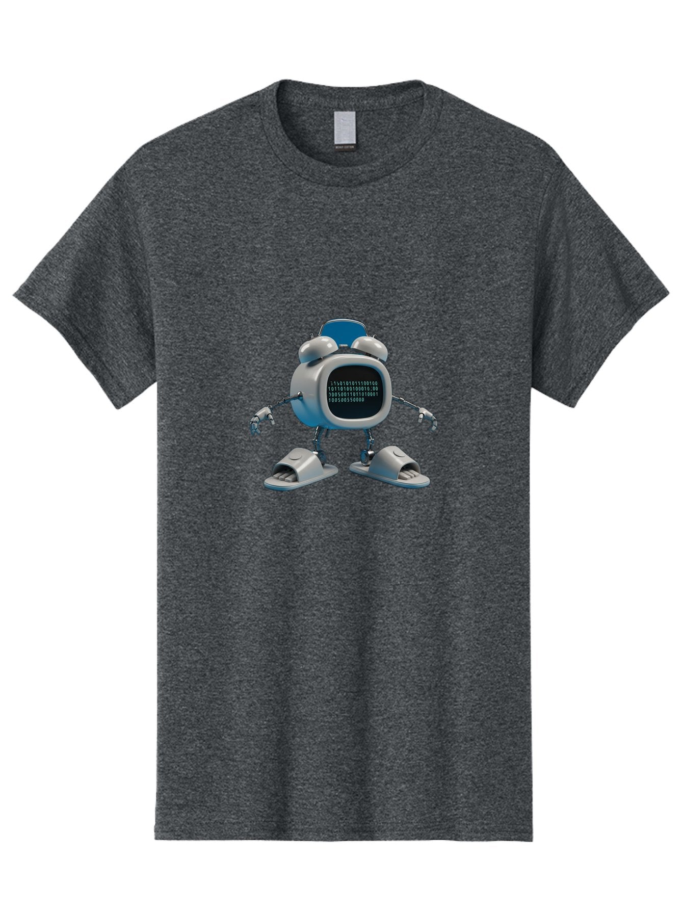 Alarm-Clock-Robot Men'S Graphic Tee, 100% Cotton, Comfortable Casual Summer Wear, Machine Washable, Vintage Camera, Old Camera, Antique Camera, Black Camera, Classic Photography, Photography Equipment, Nostalgic Device, Film Camera, Camera Art Bal674 10