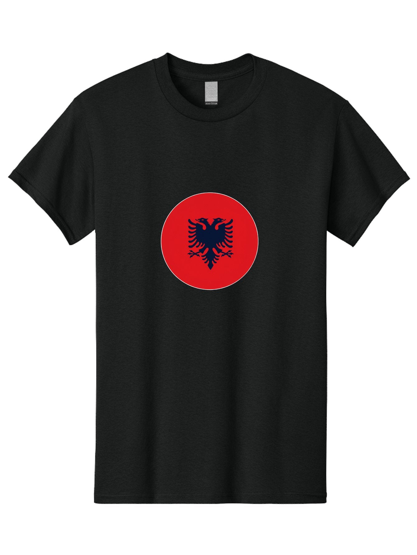 Albanian-Double-Headed-Eagle Men'S Graphic Tee, 100% Cotton, Comfortable Casual Summer Wear, Machine Washable, Vintage Camera, Old Camera, Antique Camera, Black Camera, Classic Photography, Photography Equipment, Nostalgic Device, Film Camera, Bal676