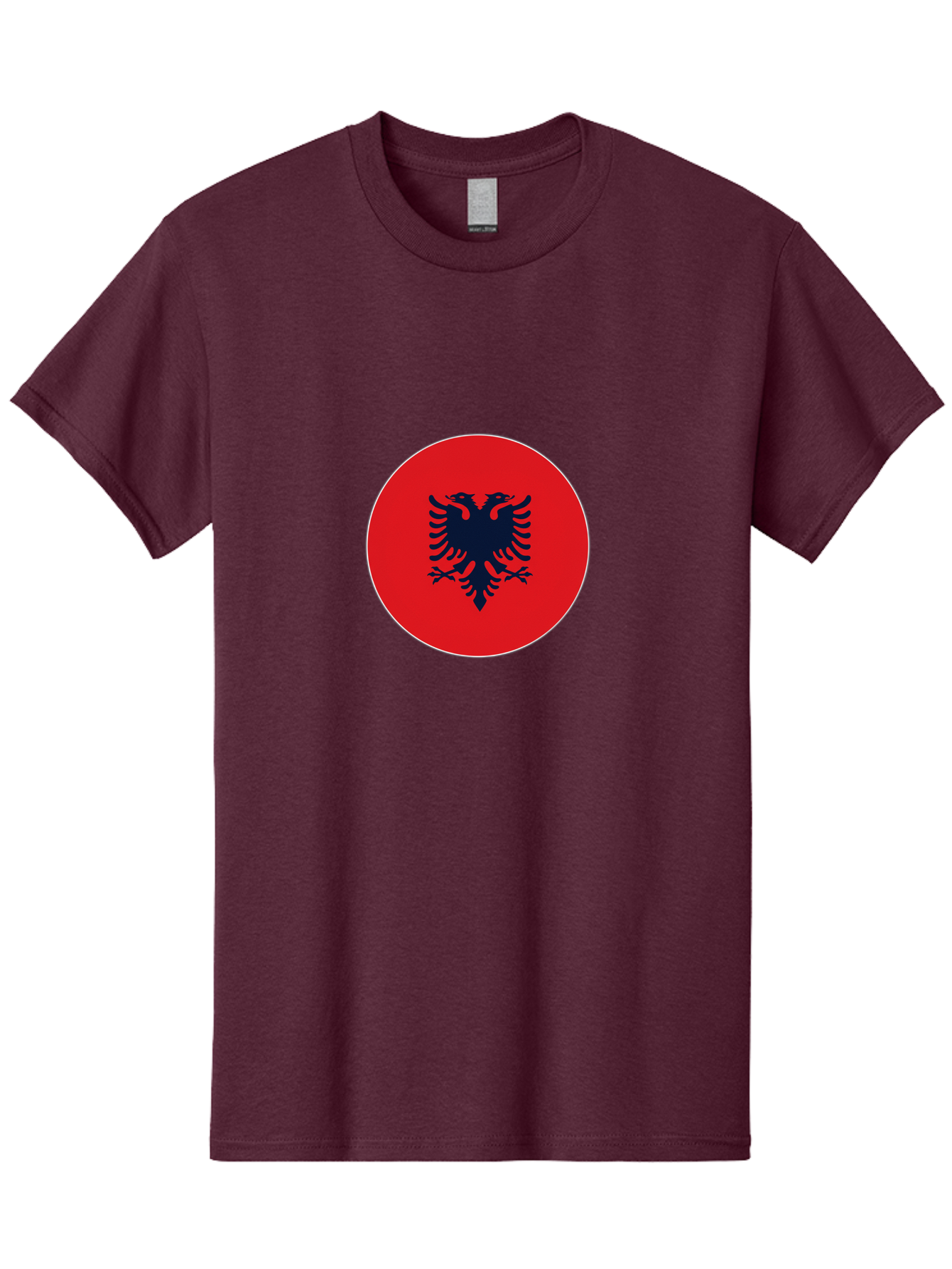 Albanian-Double-Headed-Eagle Men'S Graphic Tee, 100% Cotton, Comfortable Casual Summer Wear, Machine Washable, Vintage Camera, Old Camera, Antique Camera, Black Camera, Classic Photography, Photography Equipment, Nostalgic Device, Film Camera, Bal676