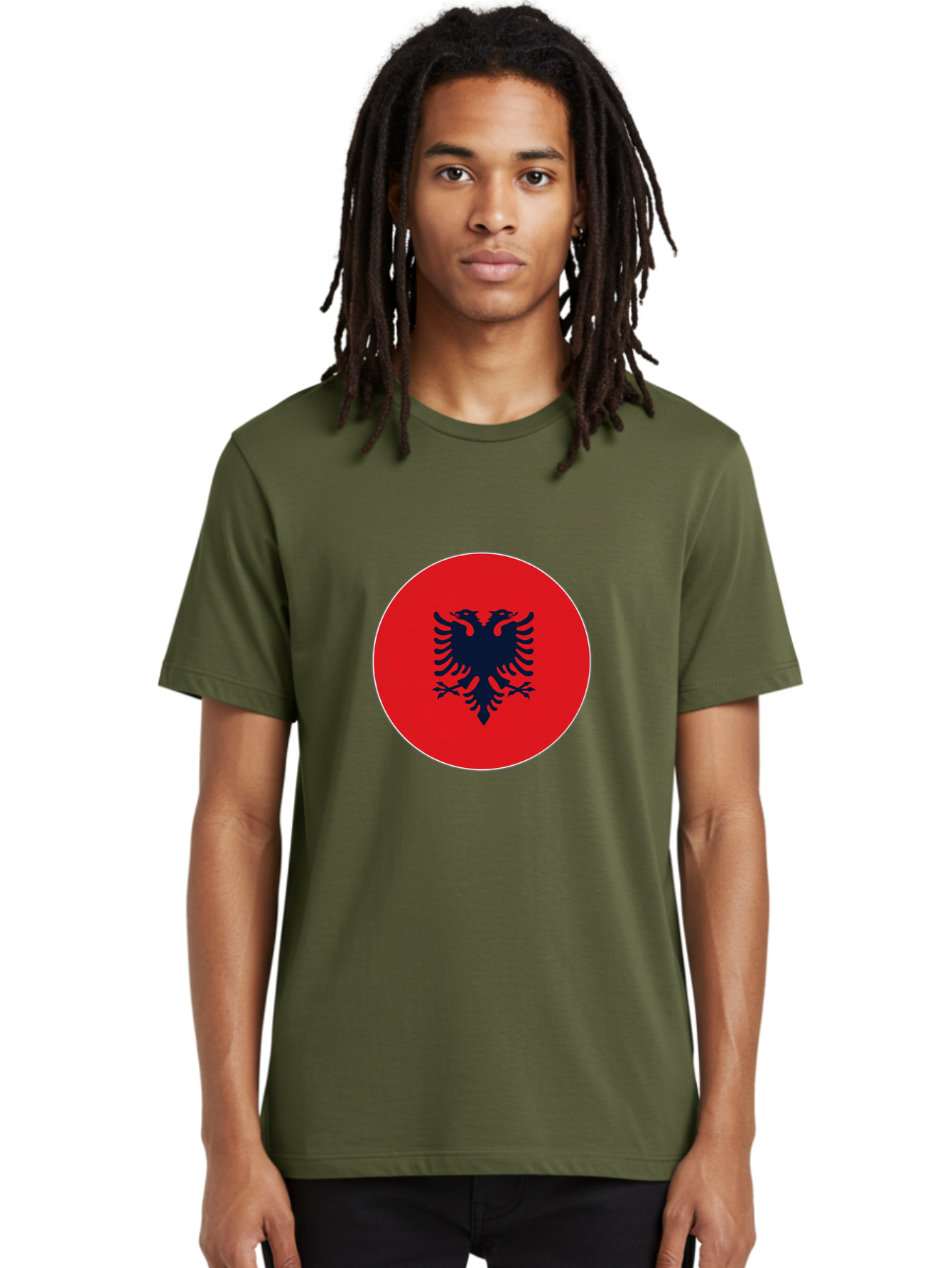 Albanian-Double-Headed-Eagle Men'S Graphic Tee, 100% Cotton, Comfortable Casual Summer Wear, Machine Washable, Vintage Camera, Old Camera, Antique Camera, Black Camera, Classic Photography, Photography Equipment, Nostalgic Device, Film Camera, Bal676 21