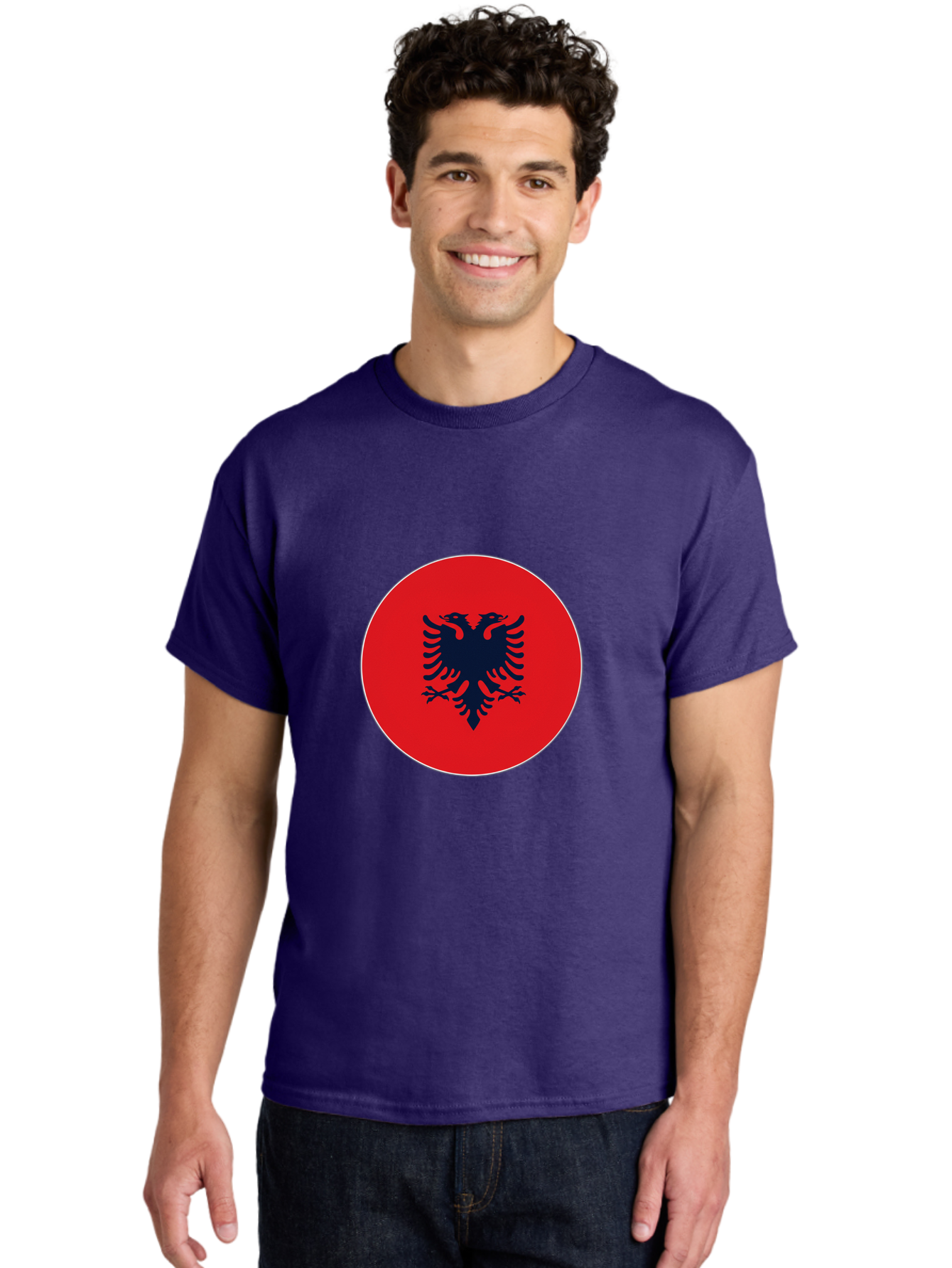 Albanian-Double-Headed-Eagle Men'S Graphic Tee, 100% Cotton, Comfortable Casual Summer Wear, Machine Washable, Vintage Camera, Old Camera, Antique Camera, Black Camera, Classic Photography, Photography Equipment, Nostalgic Device, Film Camera, Bal676 16