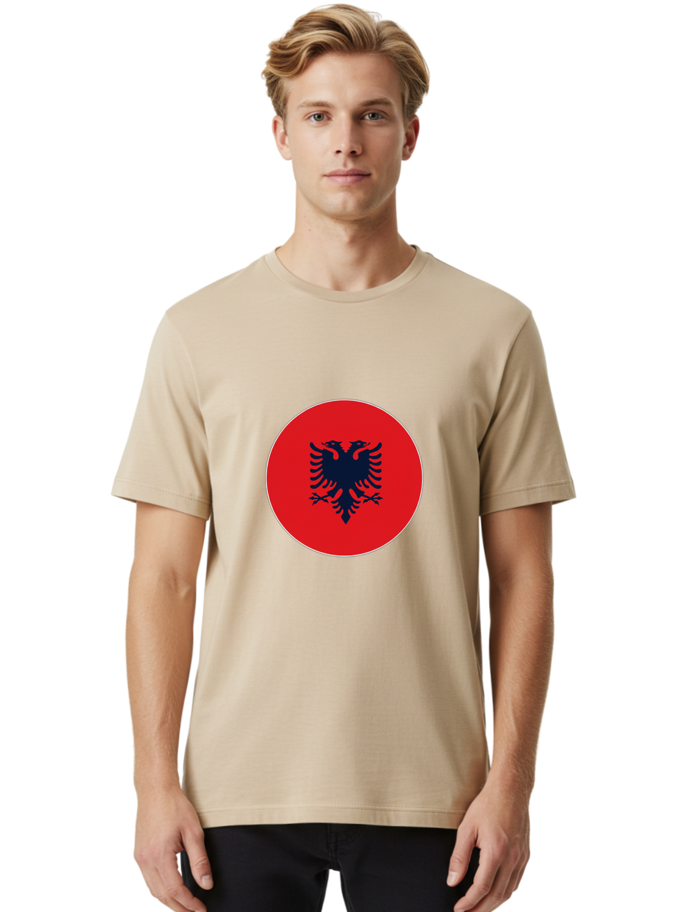 Albanian-Double-Headed-Eagle Men'S Graphic Tee, 100% Cotton, Comfortable Casual Summer Wear, Machine Washable, Vintage Camera, Old Camera, Antique Camera, Black Camera, Classic Photography, Photography Equipment, Nostalgic Device, Film Camera, Bal676 28