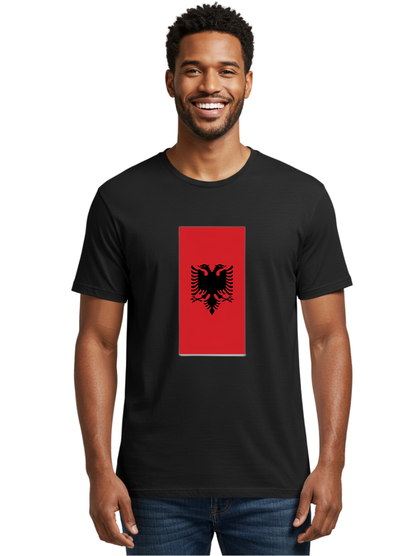 Albanian-Flag Men'S Graphic Tee, 100% Cotton, Comfortable Casual Summer Wear, Machine Washable, Vintage Camera, Old Camera, Antique Camera, Black Camera, Classic Photography, Photography Equipment, Nostalgic Device, Film Camera, Camera Art Bal677 25