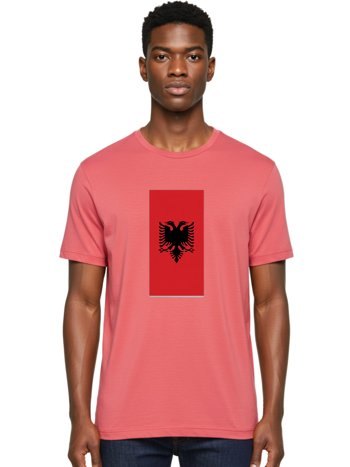 Albanian-Flag Men'S Graphic Tee, 100% Cotton, Comfortable Casual Summer Wear, Machine Washable, Vintage Camera, Old Camera, Antique Camera, Black Camera, Classic Photography, Photography Equipment, Nostalgic Device, Film Camera, Camera Art Bal677 23