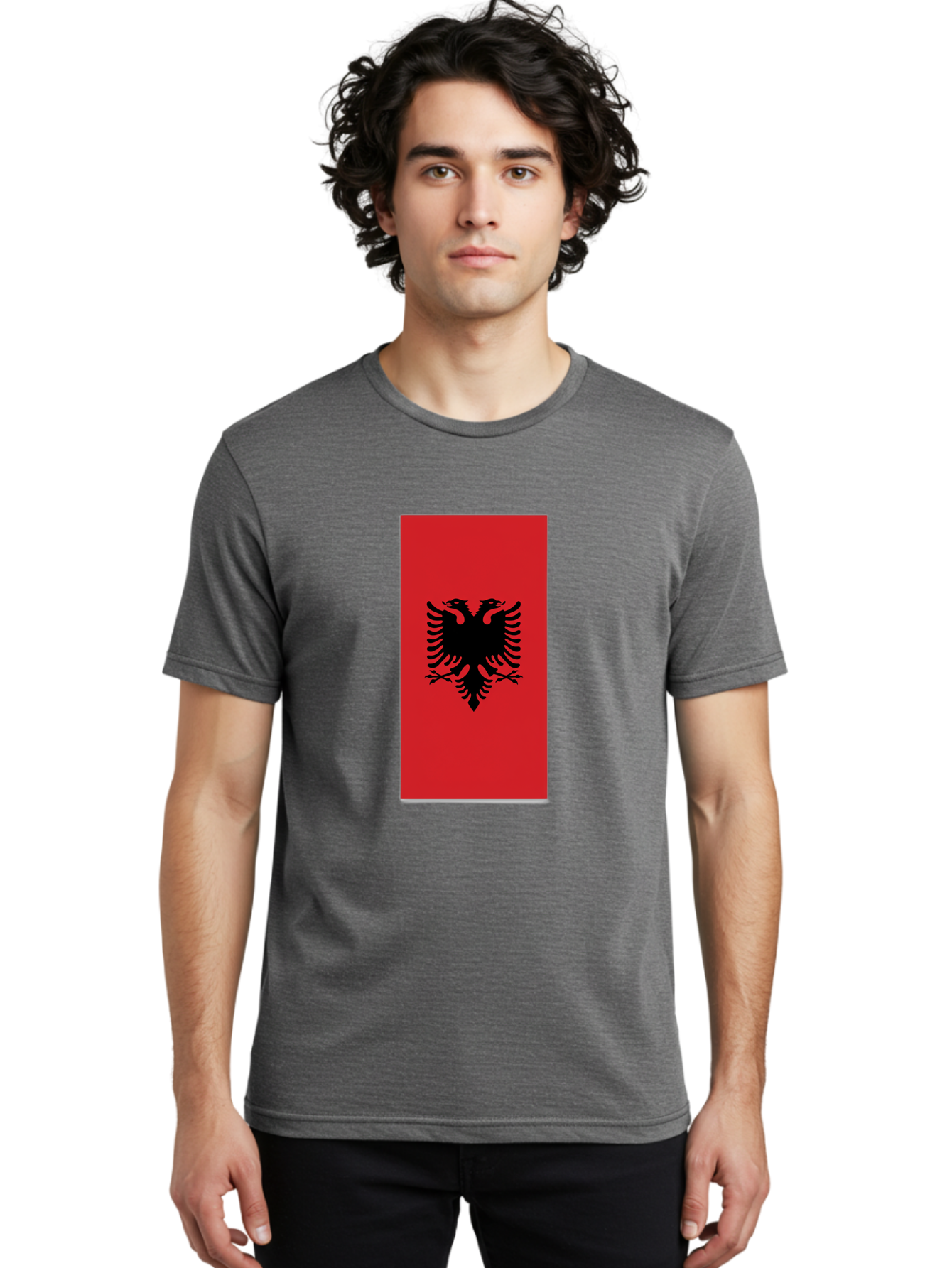 Albanian-Flag Men'S Graphic Tee, 100% Cotton, Comfortable Casual Summer Wear, Machine Washable, Vintage Camera, Old Camera, Antique Camera, Black Camera, Classic Photography, Photography Equipment, Nostalgic Device, Film Camera, Camera Art Bal677 24