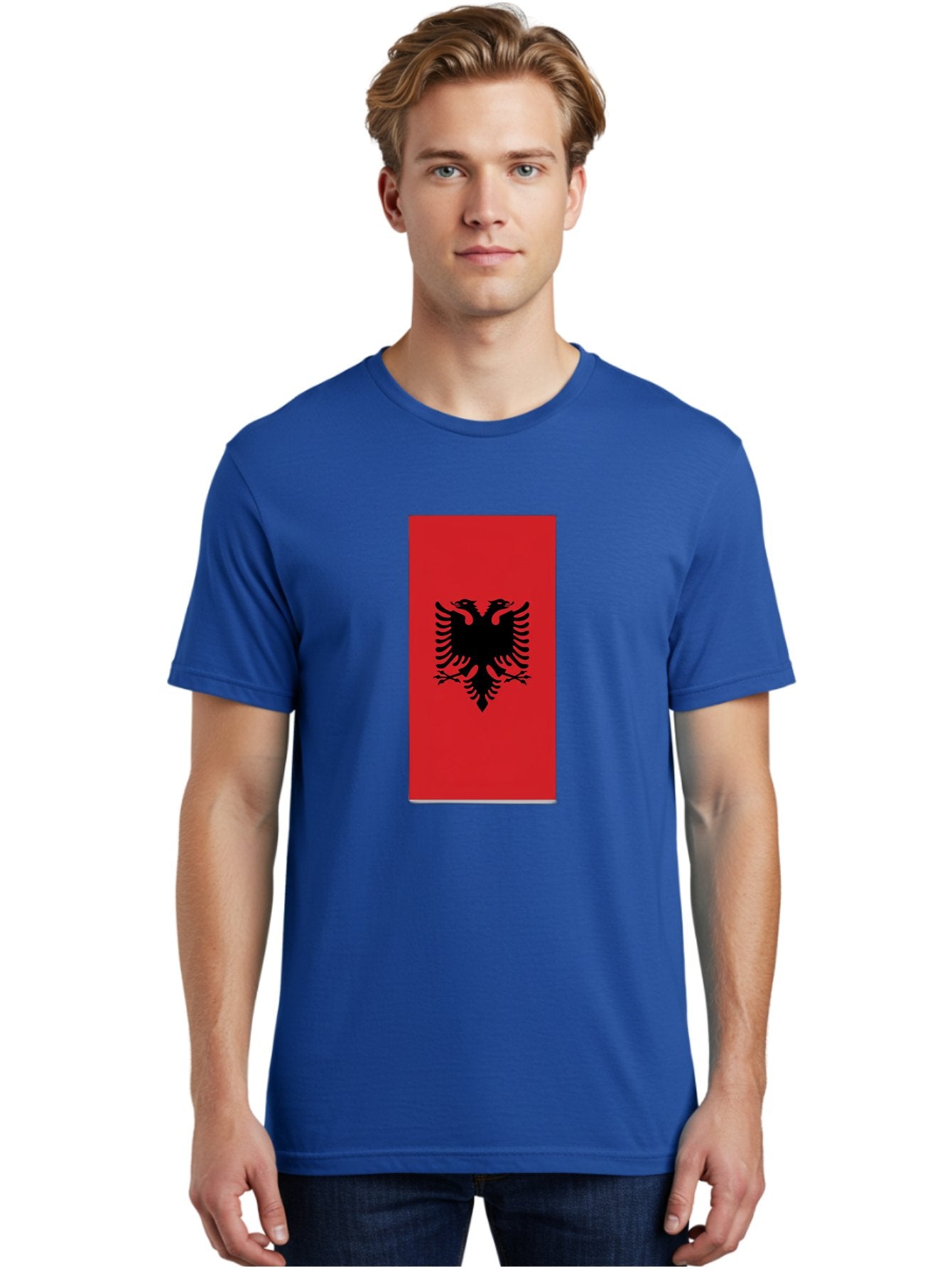 Albanian-Flag Men'S Graphic Tee, 100% Cotton, Comfortable Casual Summer Wear, Machine Washable, Vintage Camera, Old Camera, Antique Camera, Black Camera, Classic Photography, Photography Equipment, Nostalgic Device, Film Camera, Camera Art Bal677 18