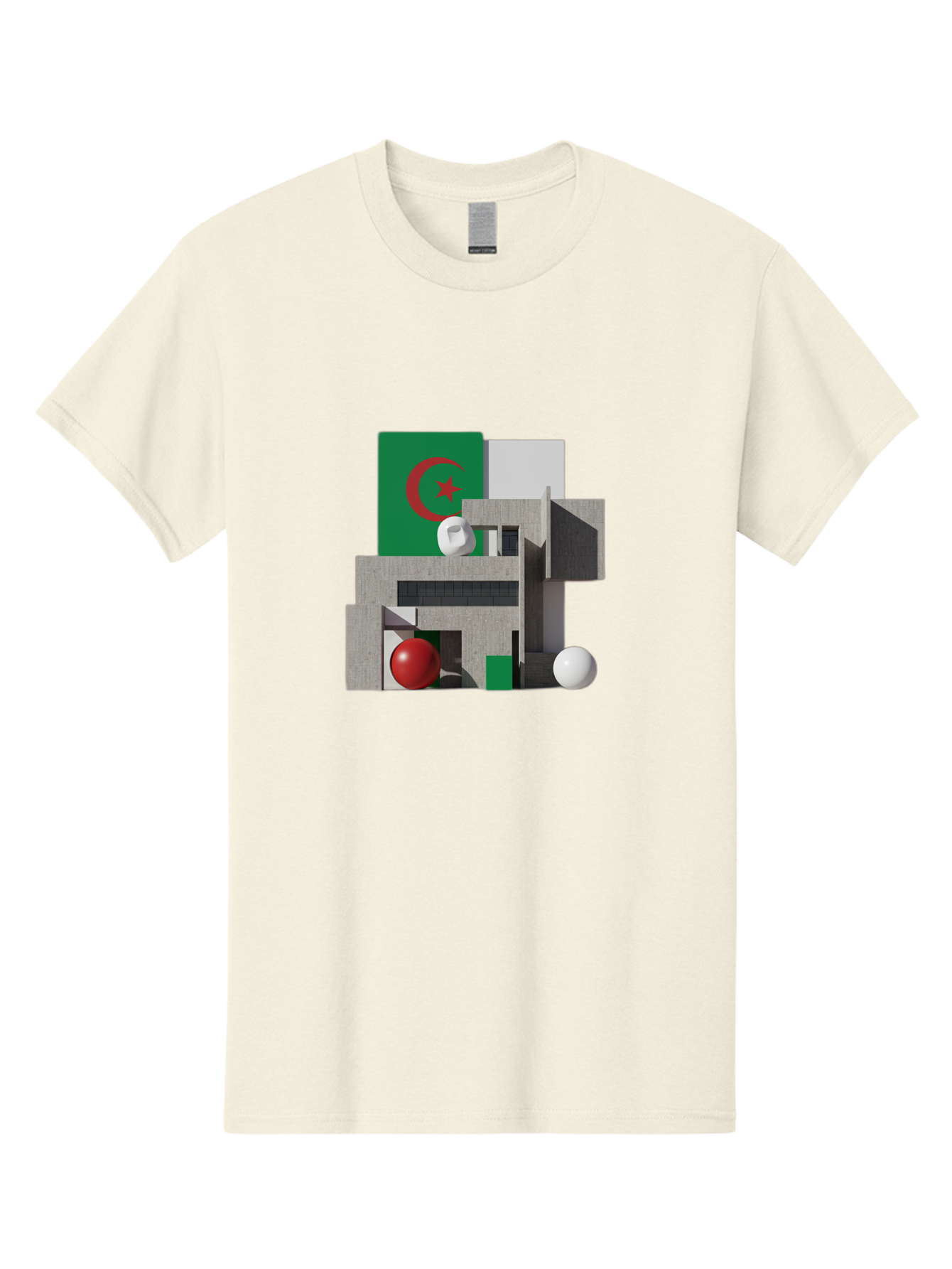 Algeria-Flag-3D-Blocks Men'S Graphic Tee, 100% Cotton, Comfortable Casual Summer Wear, Machine Washable, Vintage Camera, Old Camera, Antique Camera, Black Camera, Classic Photography, Photography Equipment, Nostalgic Device, Film Camera, Bal678 12