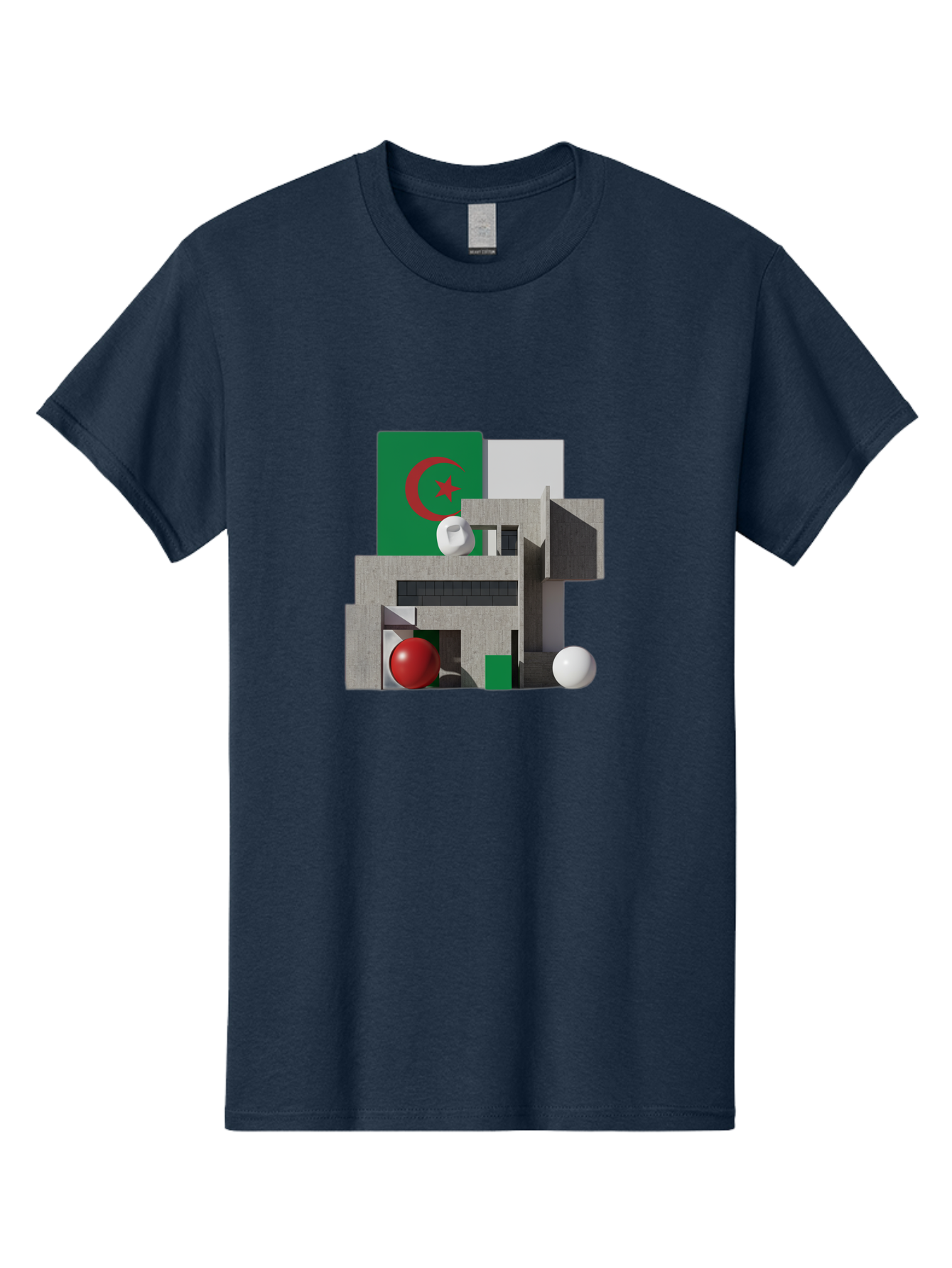 Algeria-Flag-3D-Blocks Men'S Graphic Tee, 100% Cotton, Comfortable Casual Summer Wear, Machine Washable, Vintage Camera, Old Camera, Antique Camera, Black Camera, Classic Photography, Photography Equipment, Nostalgic Device, Film Camera, Bal678 14