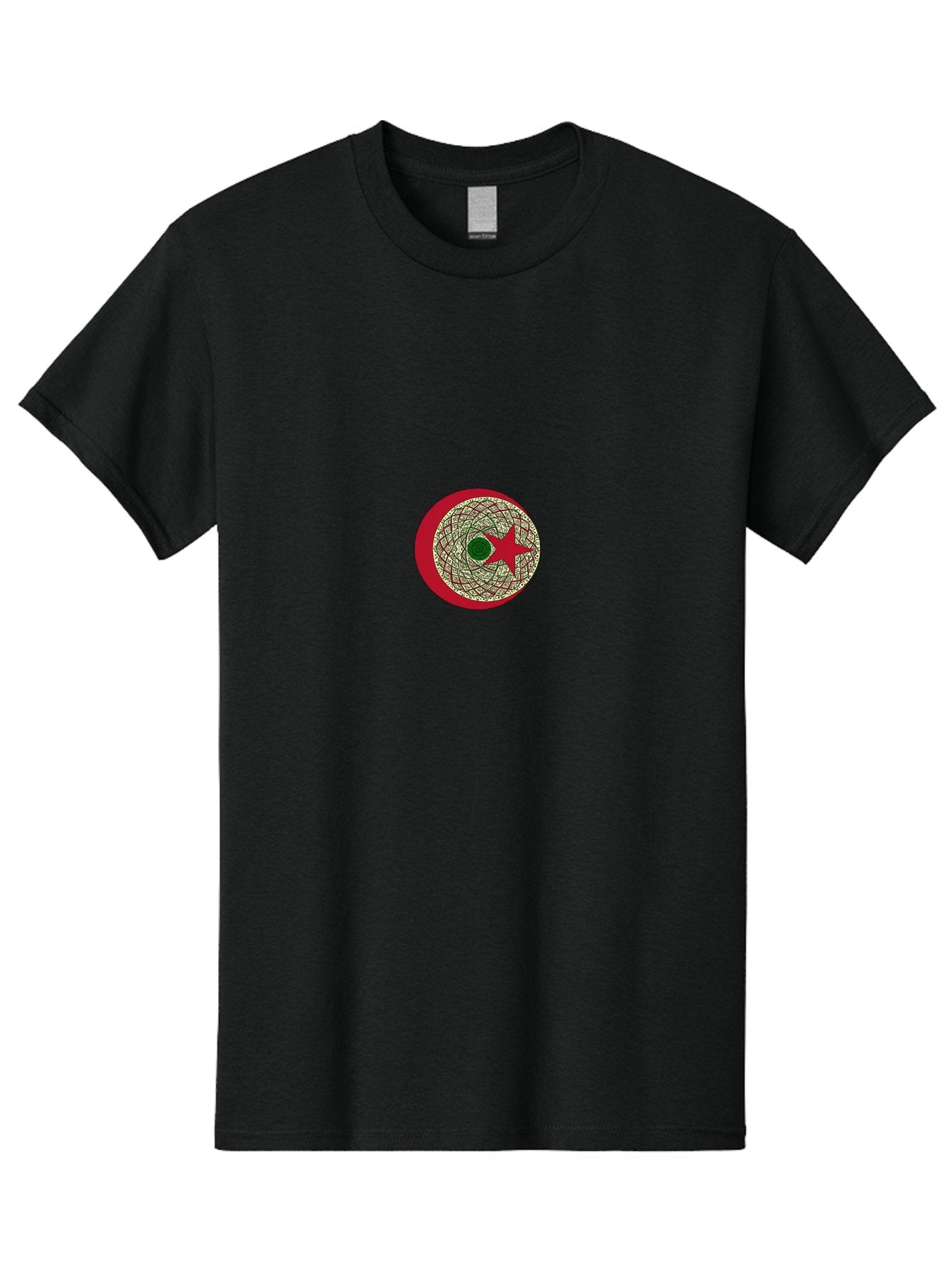 Algeria-Flag-Emblem Men'S Graphic Tee, 100% Cotton, Comfortable Casual Summer Wear, Machine Washable, Vintage Camera, Old Camera, Antique Camera, Black Camera, Classic Photography, Photography Equipment, Nostalgic Device, Film Camera, Bal679 7
