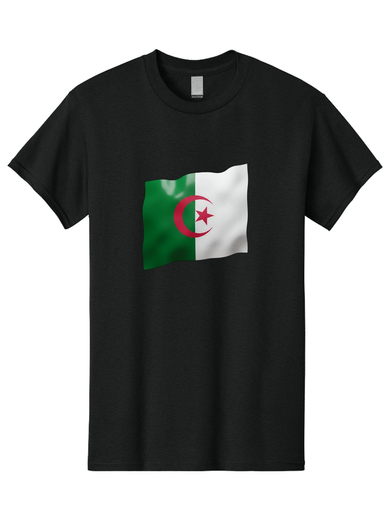 Algeria-Flag Men'S Graphic Tee, 100% Cotton, Comfortable Casual Summer Wear, Machine Washable, Vintage Camera, Old Camera, Antique Camera, Black Camera, Classic Photography, Photography Equipment, Nostalgic Device, Film Camera, Camera Art Bal680 8
