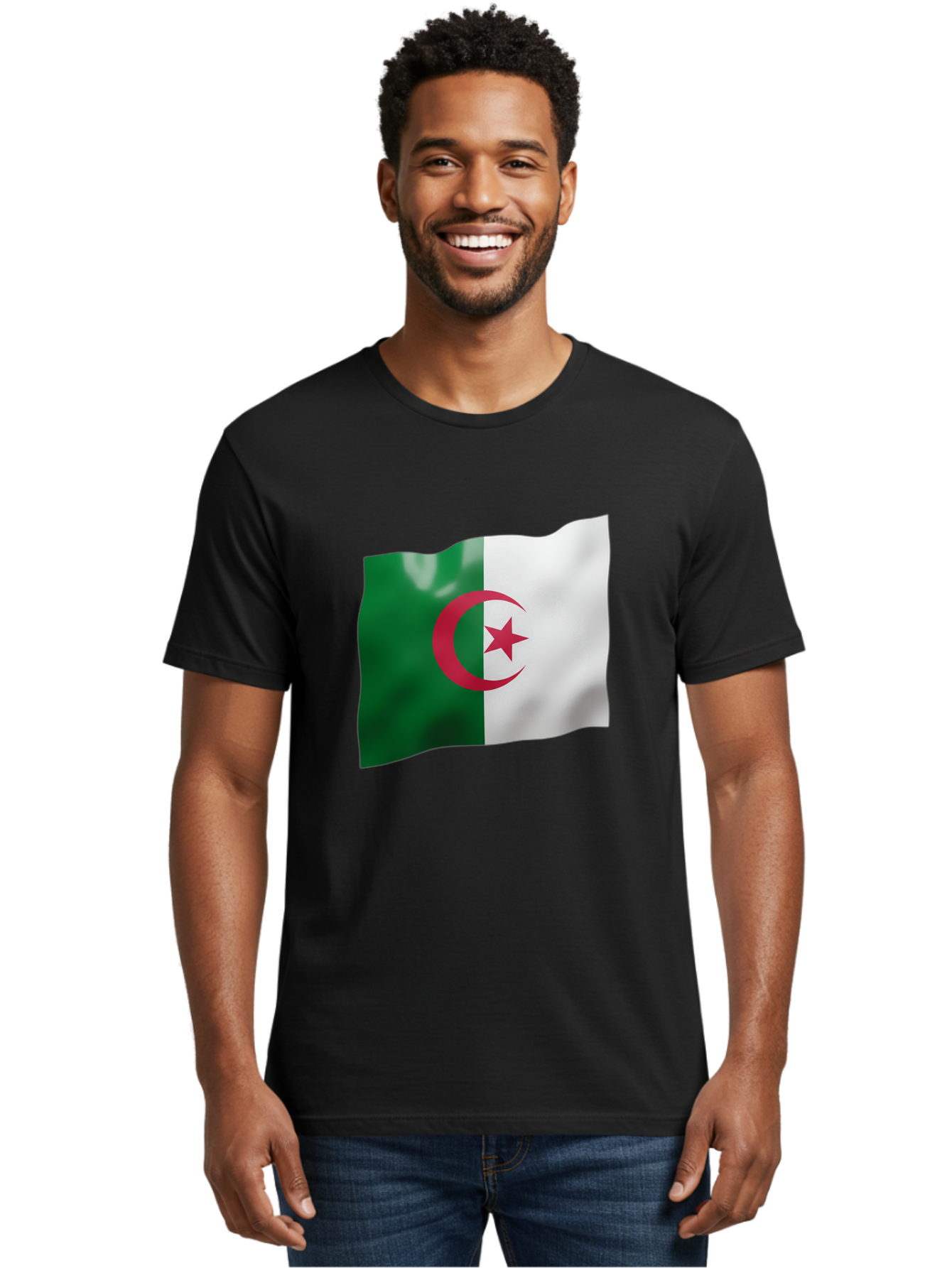 Algeria-Flag Men'S Graphic Tee, 100% Cotton, Comfortable Casual Summer Wear, Machine Washable, Vintage Camera, Old Camera, Antique Camera, Black Camera, Classic Photography, Photography Equipment, Nostalgic Device, Film Camera, Camera Art Bal680 21