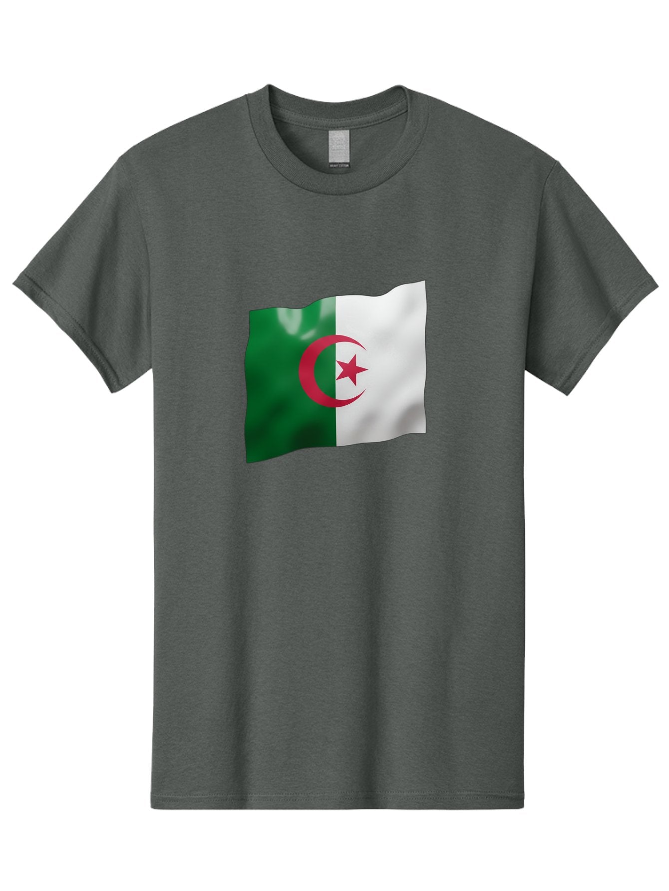 Algeria-Flag Men'S Graphic Tee, 100% Cotton, Comfortable Casual Summer Wear, Machine Washable, Vintage Camera, Old Camera, Antique Camera, Black Camera, Classic Photography, Photography Equipment, Nostalgic Device, Film Camera, Camera Art Bal680 14