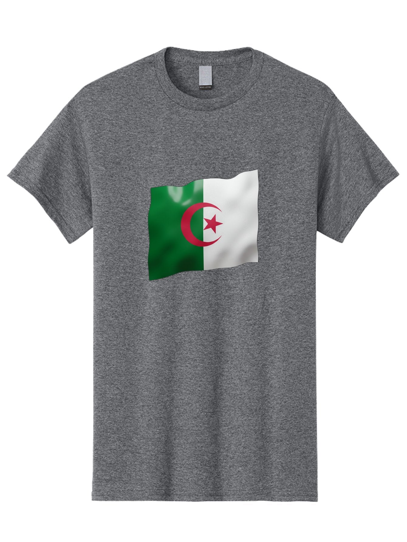 Algeria-Flag Men'S Graphic Tee, 100% Cotton, Comfortable Casual Summer Wear, Machine Washable, Vintage Camera, Old Camera, Antique Camera, Black Camera, Classic Photography, Photography Equipment, Nostalgic Device, Film Camera, Camera Art Bal680