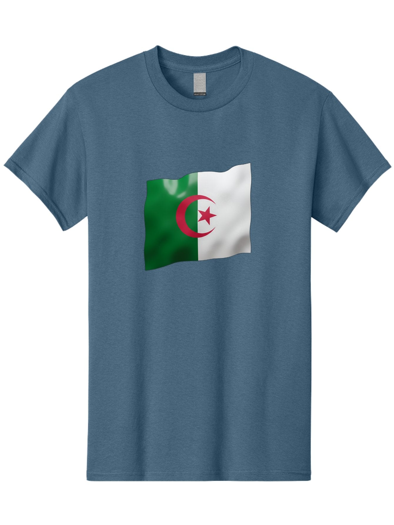 Algeria-Flag Men'S Graphic Tee, 100% Cotton, Comfortable Casual Summer Wear, Machine Washable, Vintage Camera, Old Camera, Antique Camera, Black Camera, Classic Photography, Photography Equipment, Nostalgic Device, Film Camera, Camera Art Bal680 4