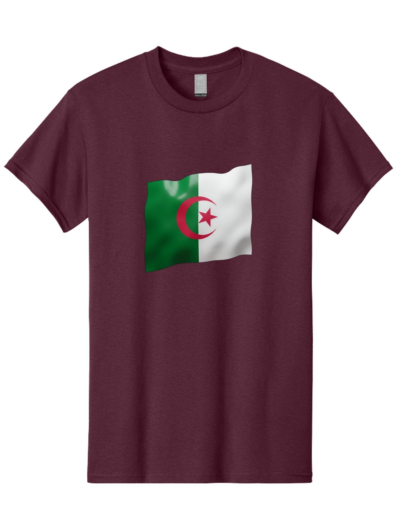 Algeria-Flag Men'S Graphic Tee, 100% Cotton, Comfortable Casual Summer Wear, Machine Washable, Vintage Camera, Old Camera, Antique Camera, Black Camera, Classic Photography, Photography Equipment, Nostalgic Device, Film Camera, Camera Art Bal680 15