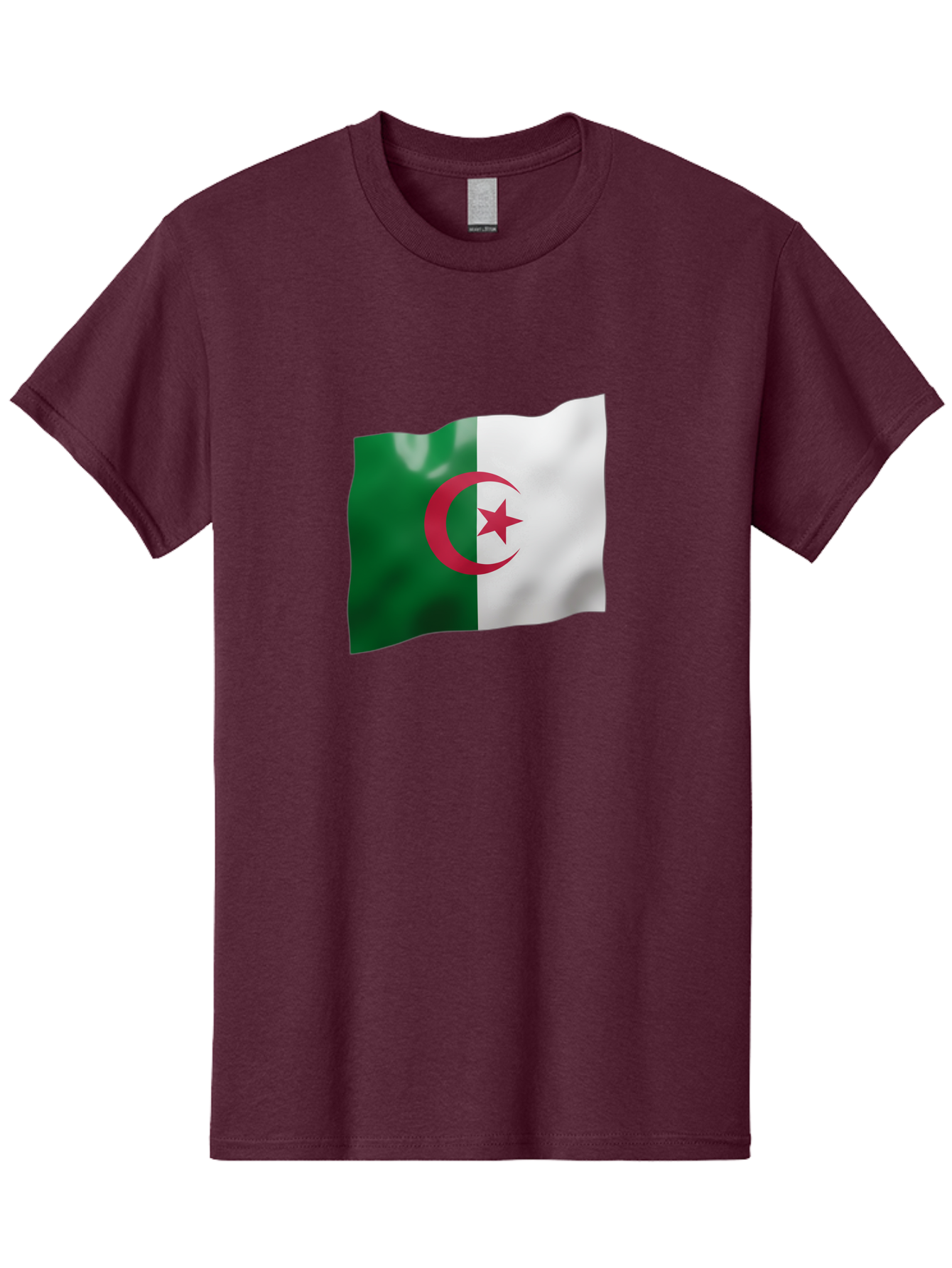 Algeria-Flag Men'S Graphic Tee, 100% Cotton, Comfortable Casual Summer Wear, Machine Washable, Vintage Camera, Old Camera, Antique Camera, Black Camera, Classic Photography, Photography Equipment, Nostalgic Device, Film Camera, Camera Art Bal680