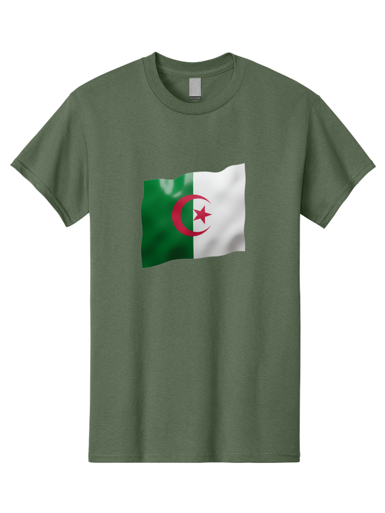 Algeria-Flag Men'S Graphic Tee, 100% Cotton, Comfortable Casual Summer Wear, Machine Washable, Vintage Camera, Old Camera, Antique Camera, Black Camera, Classic Photography, Photography Equipment, Nostalgic Device, Film Camera, Camera Art Bal680 3