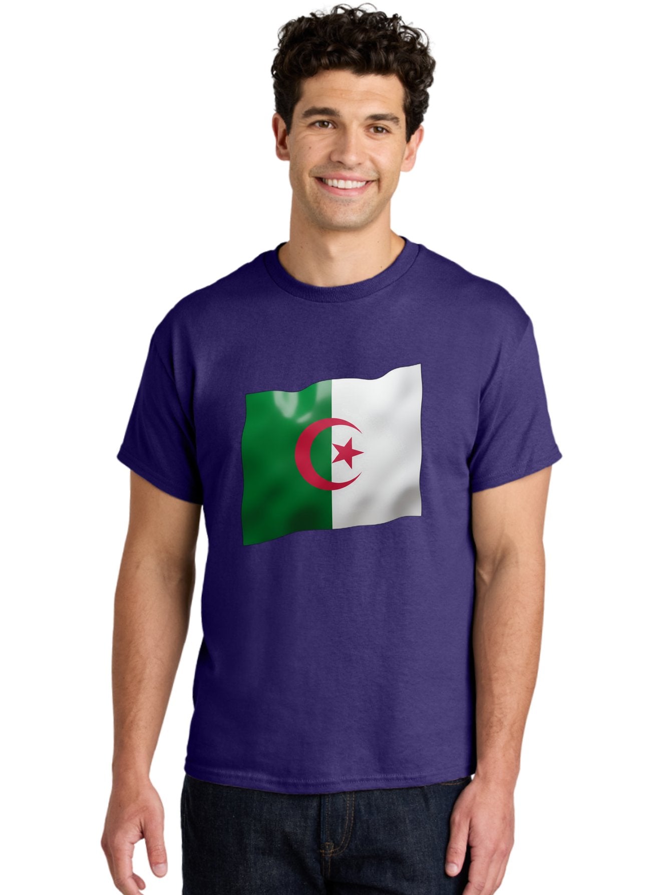 Algeria-Flag Men'S Graphic Tee, 100% Cotton, Comfortable Casual Summer Wear, Machine Washable, Vintage Camera, Old Camera, Antique Camera, Black Camera, Classic Photography, Photography Equipment, Nostalgic Device, Film Camera, Camera Art Bal680 23